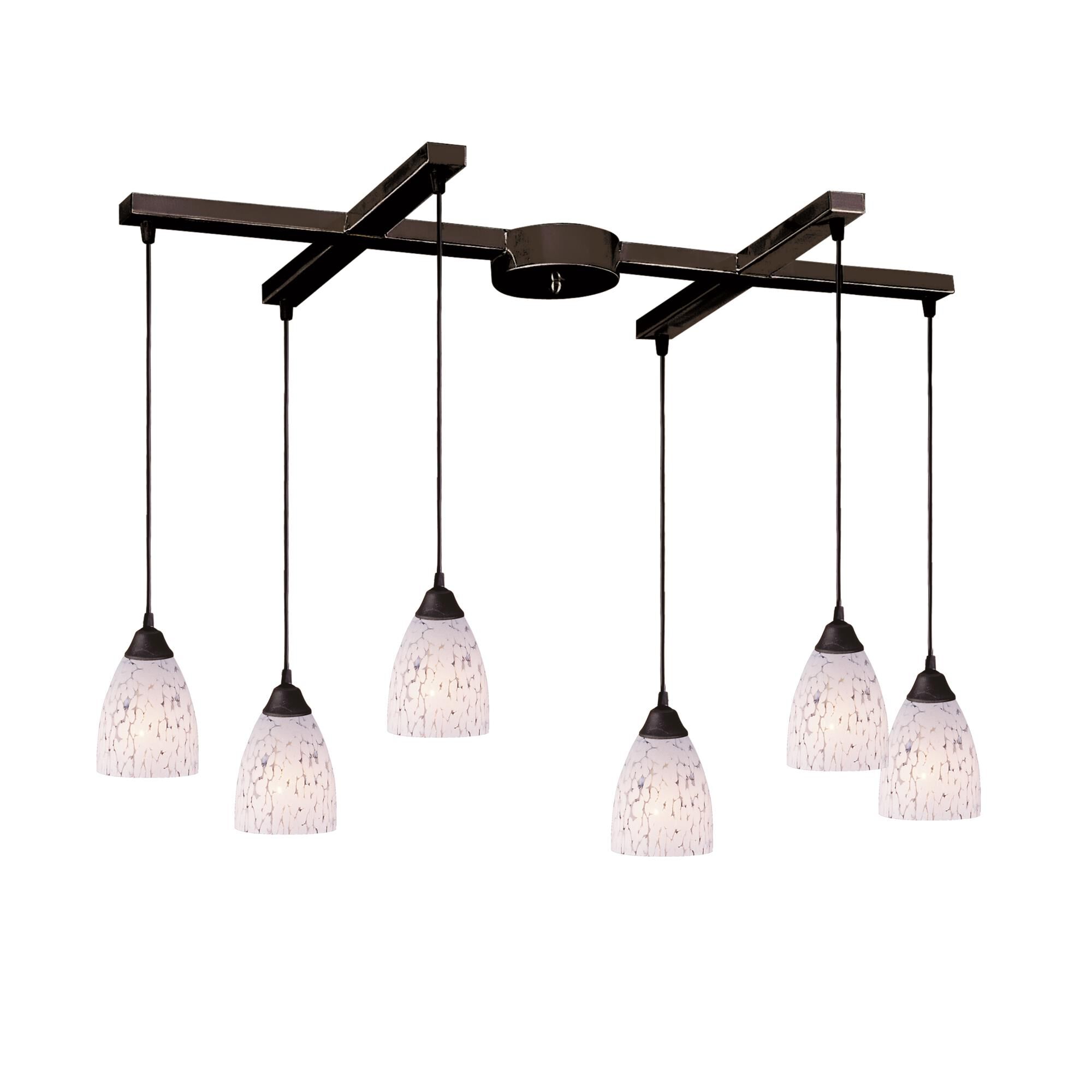 Classico 33 Inch 6 Light Linear Suspension Light by ELK Lighting