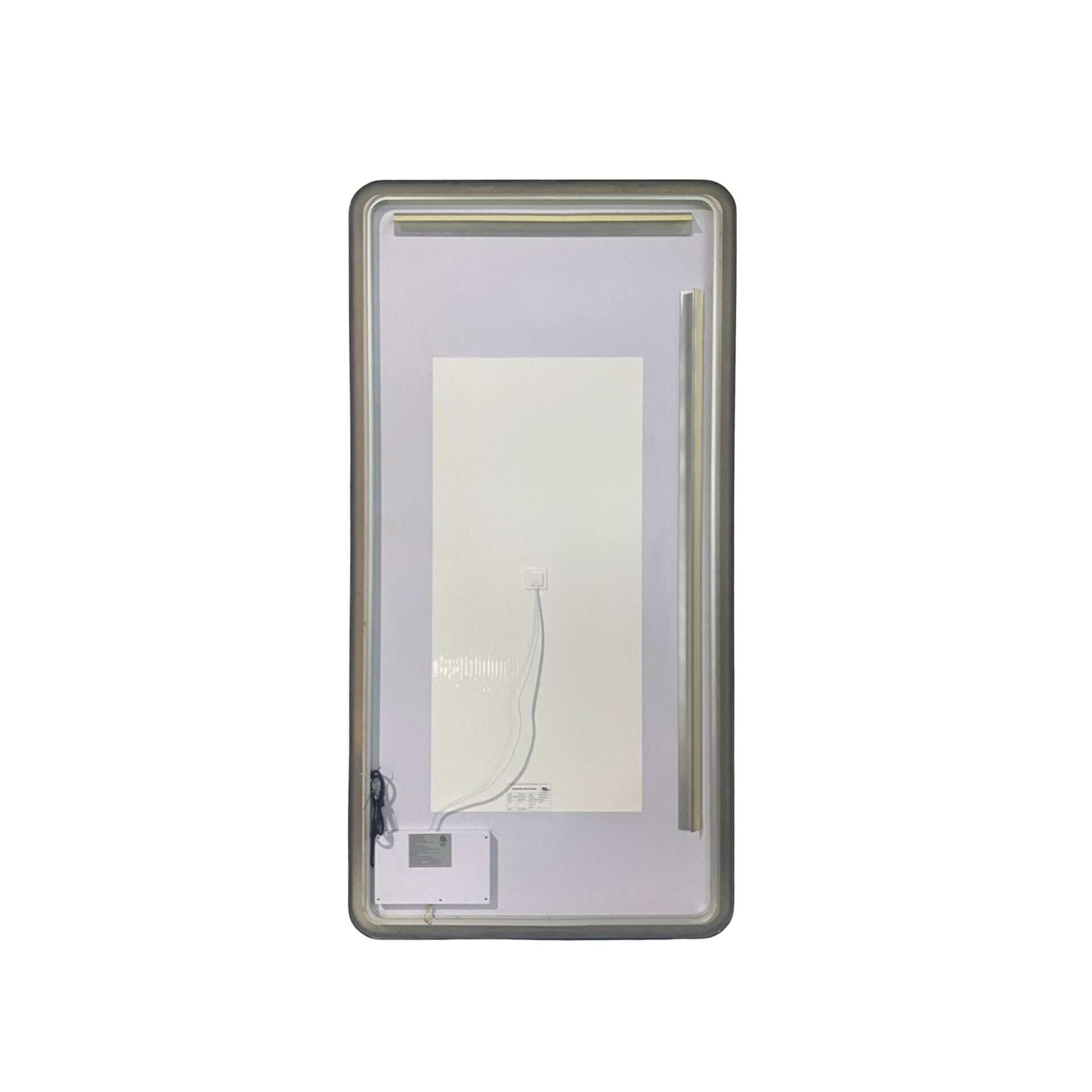 Harmoni 72 Inch Round LED Lighted Mirror by Elegant Decor