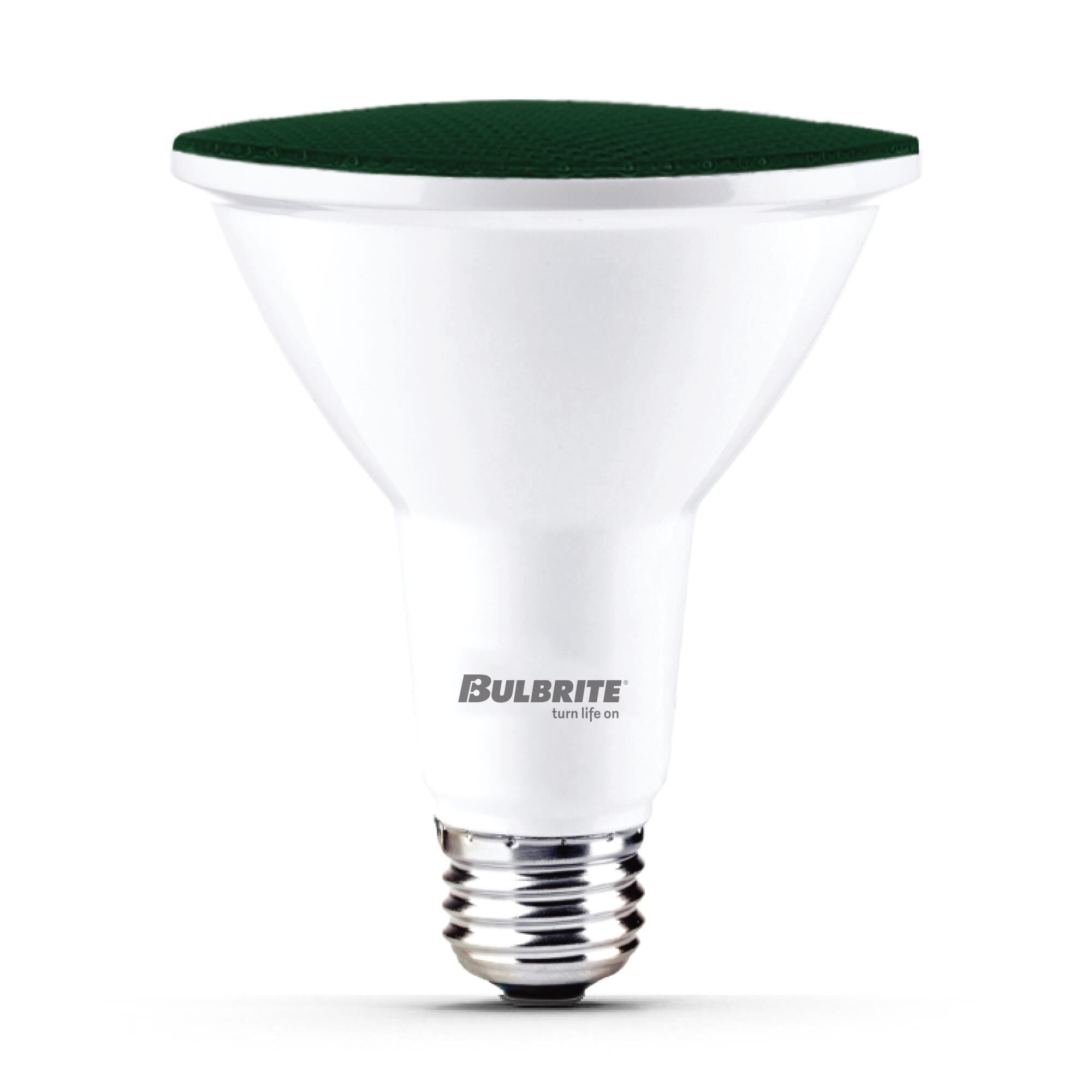 Green PAR38 Base E26 LED Light Bulb,