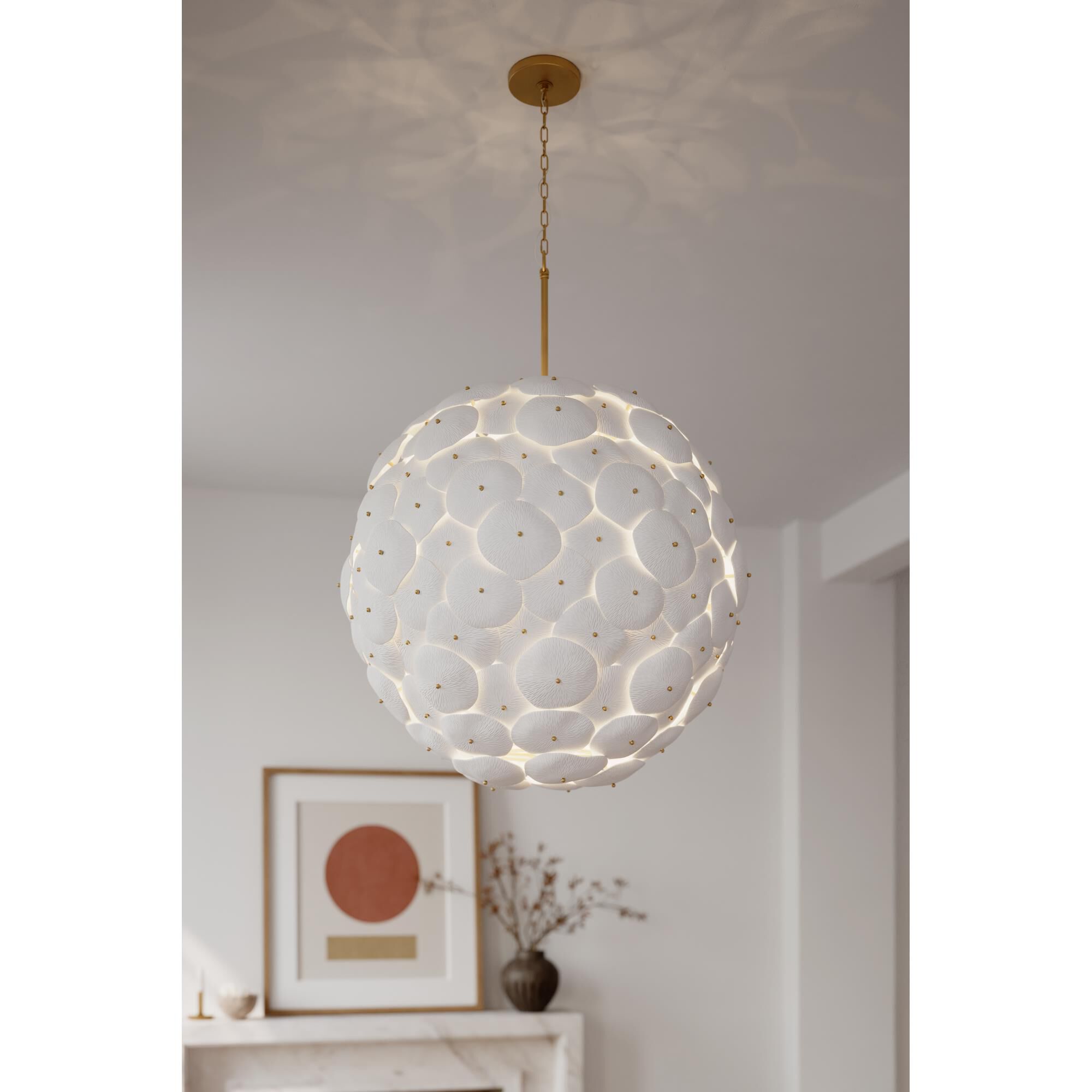 Coastlyn 37 Inch Large Pendant by Metropolitan Lighting