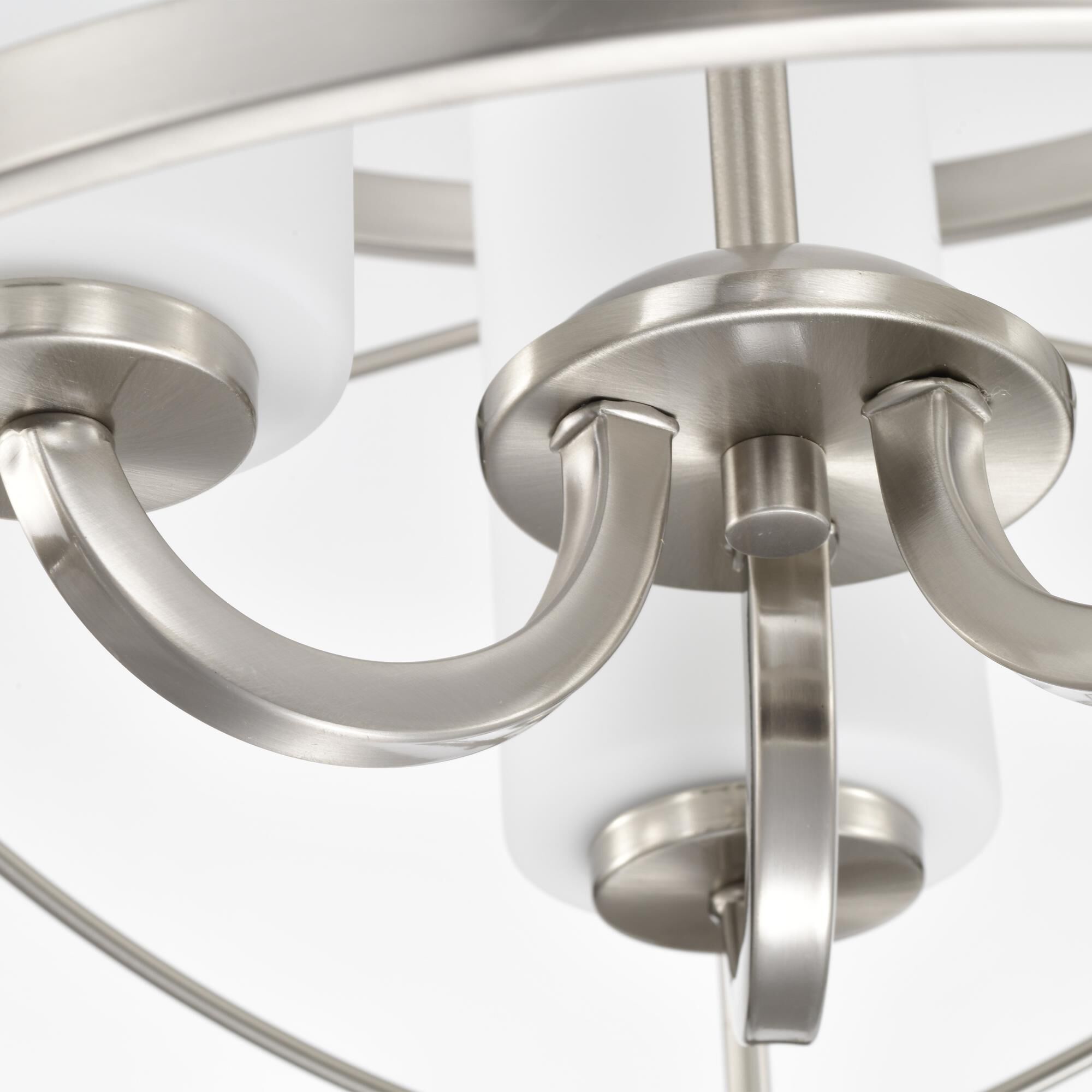 Shown in Brushed Nickel finish