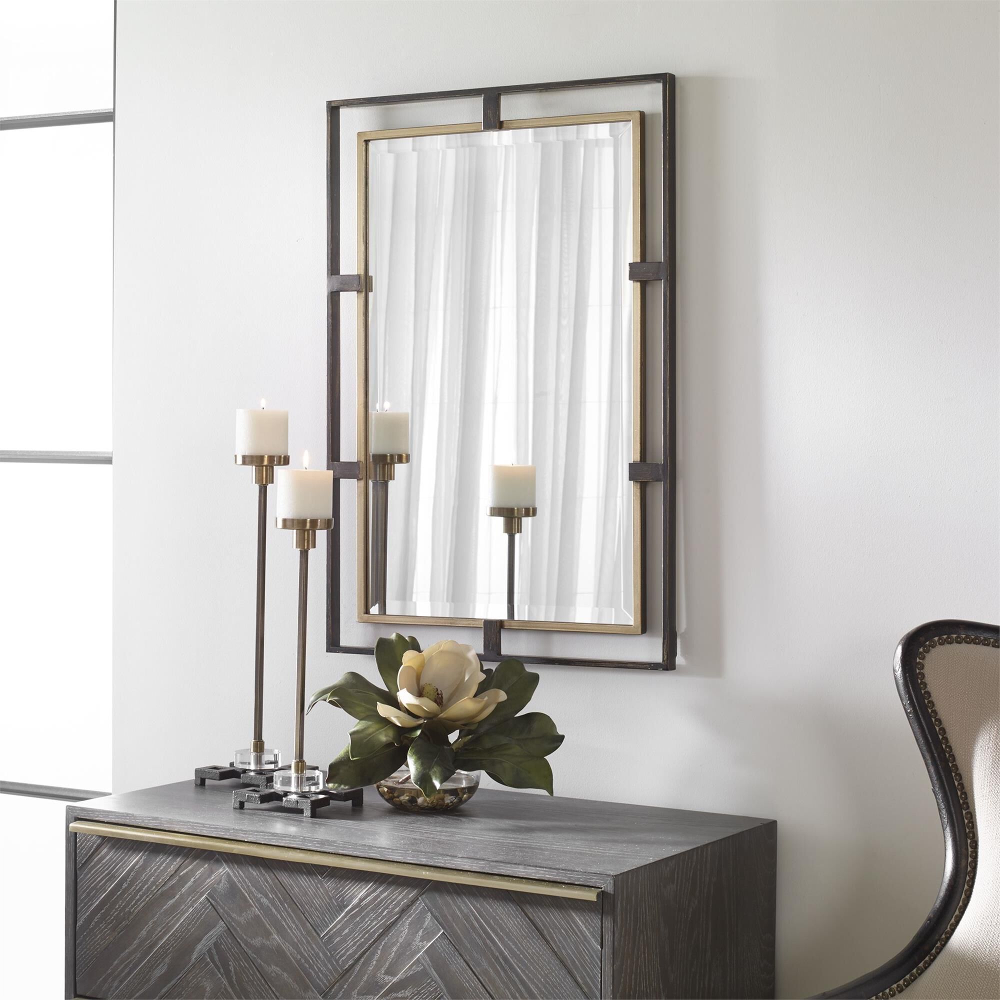 Carrizo Small Decorative Mirror,