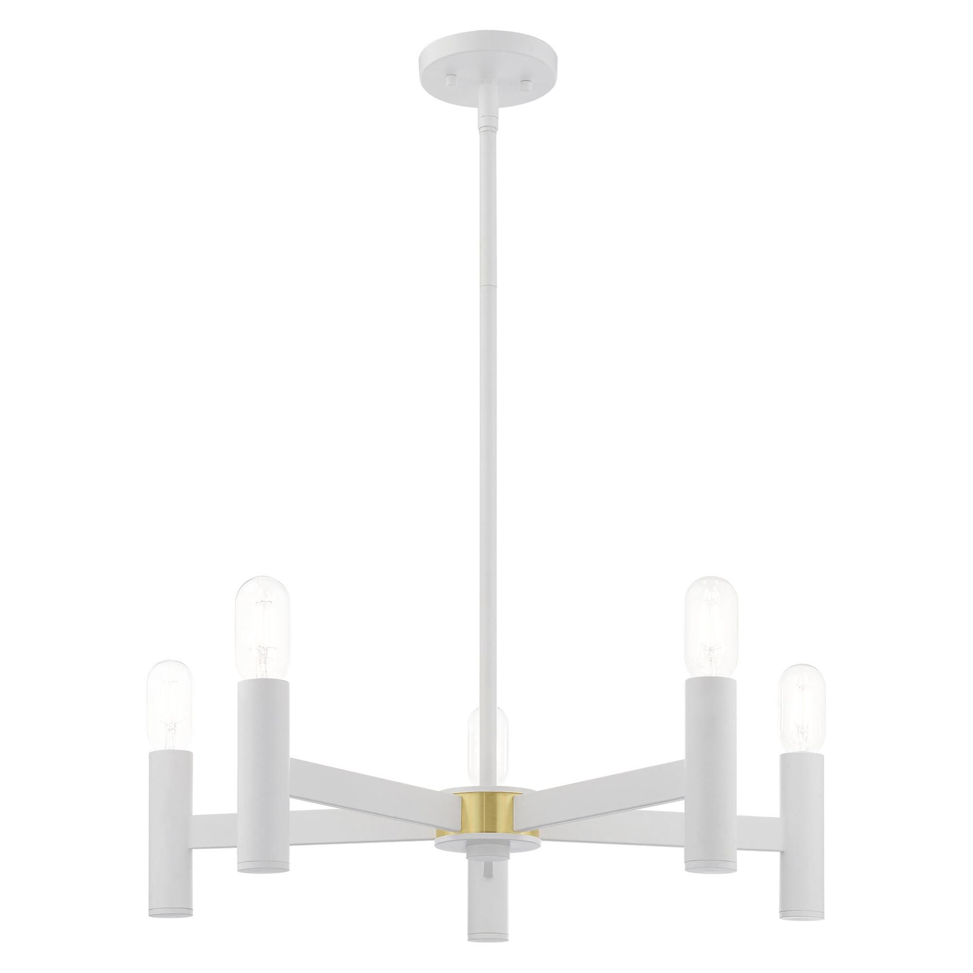 Copenhagen 5 Light Chandelier by Livex Lighting