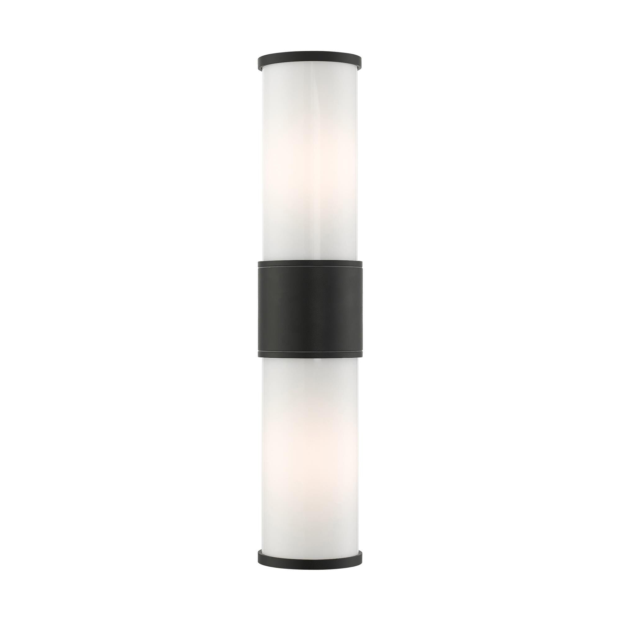 Landsdale 4 Inch Tall 2 Light Outdoor Wall Light by Livex Lighting