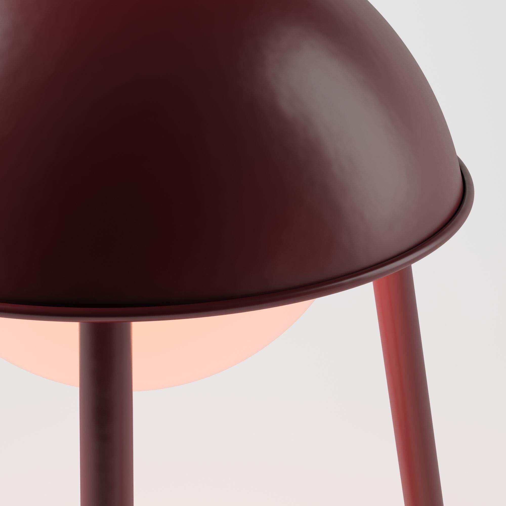 Shown in Oxblood finish