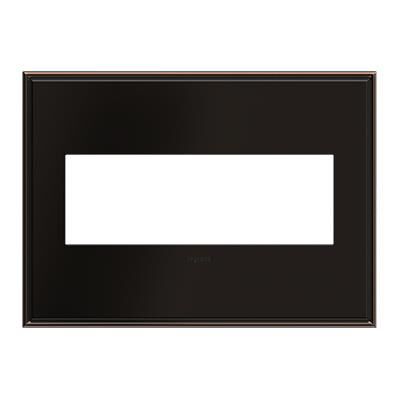 adorne Cast Metals 3 Gang Wall Plate by Legrand