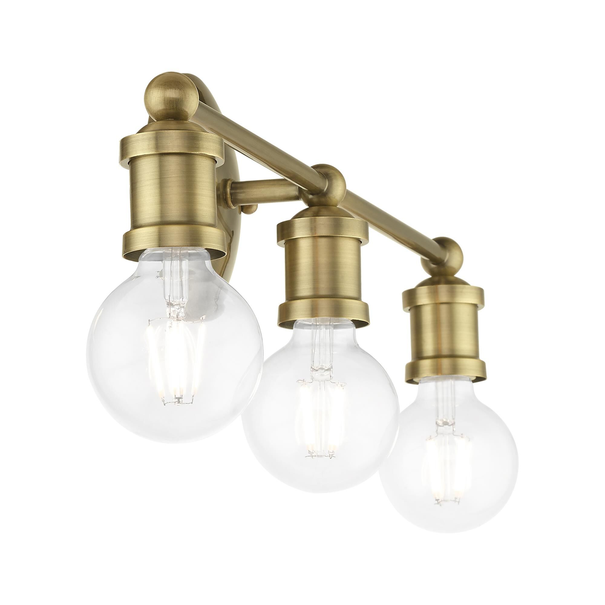 Shown in Antique Brass finish