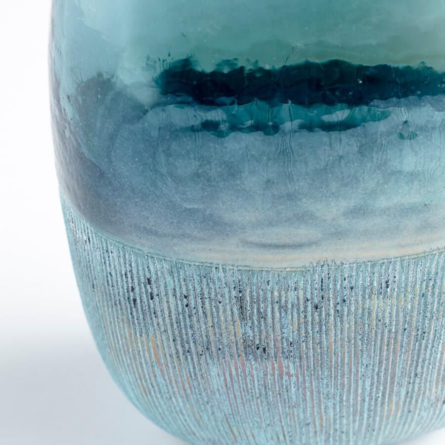 Large Cape Caspian Vase Vase-Urn by Cyan Designs