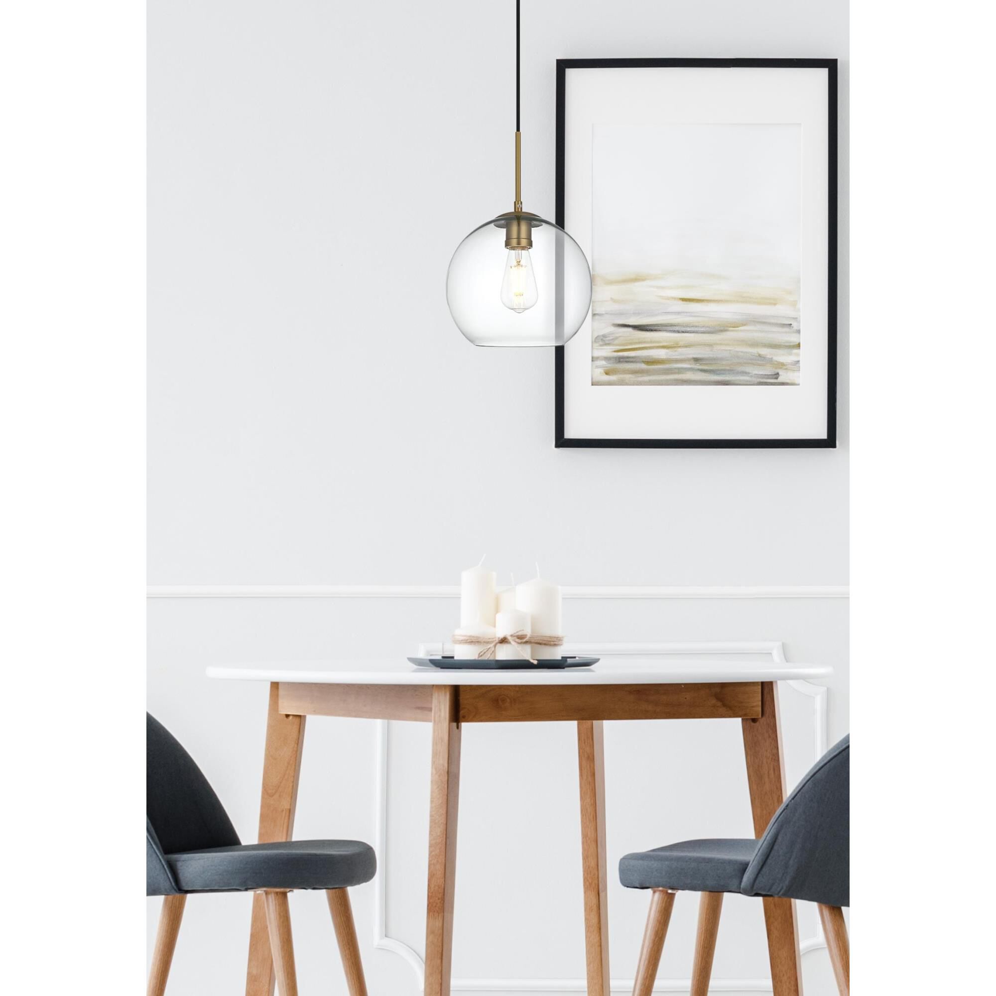 Shown in Satin Gold And Clear finish