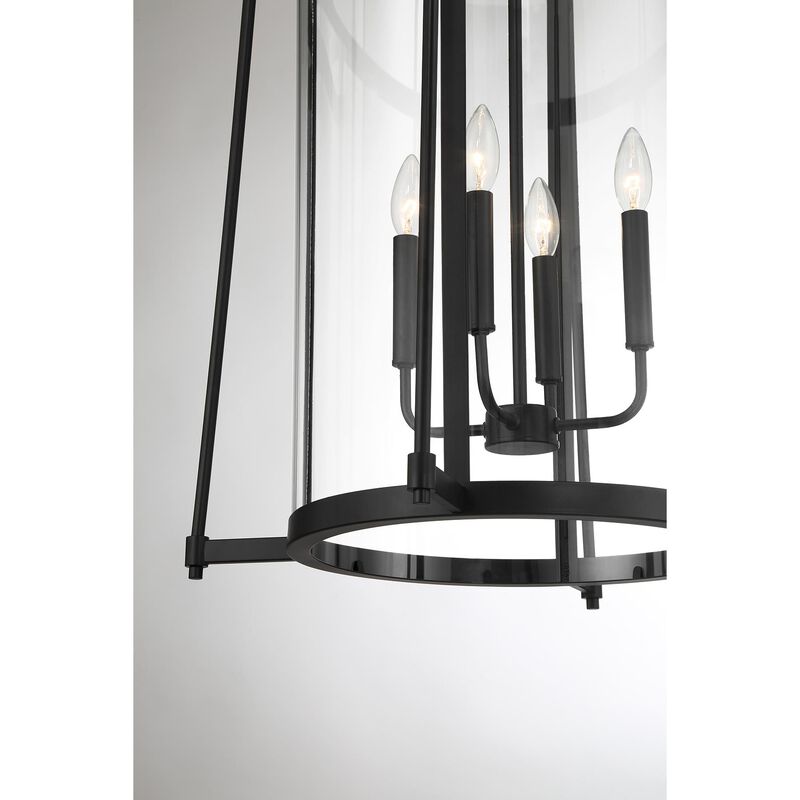 Rosedale Large Lantern Pendant by Savoy House