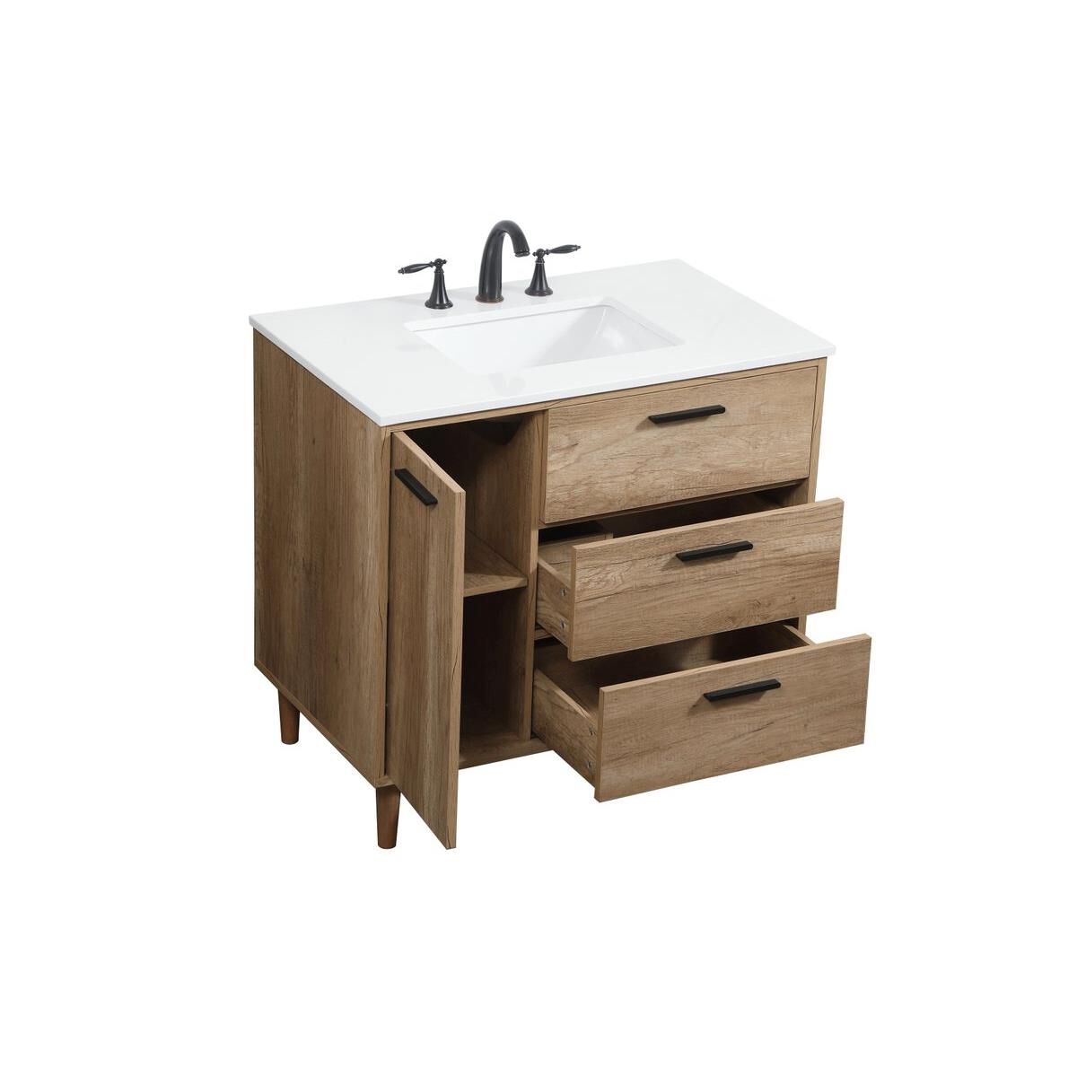 Baldwin Bath Vanity by Elegant Decor