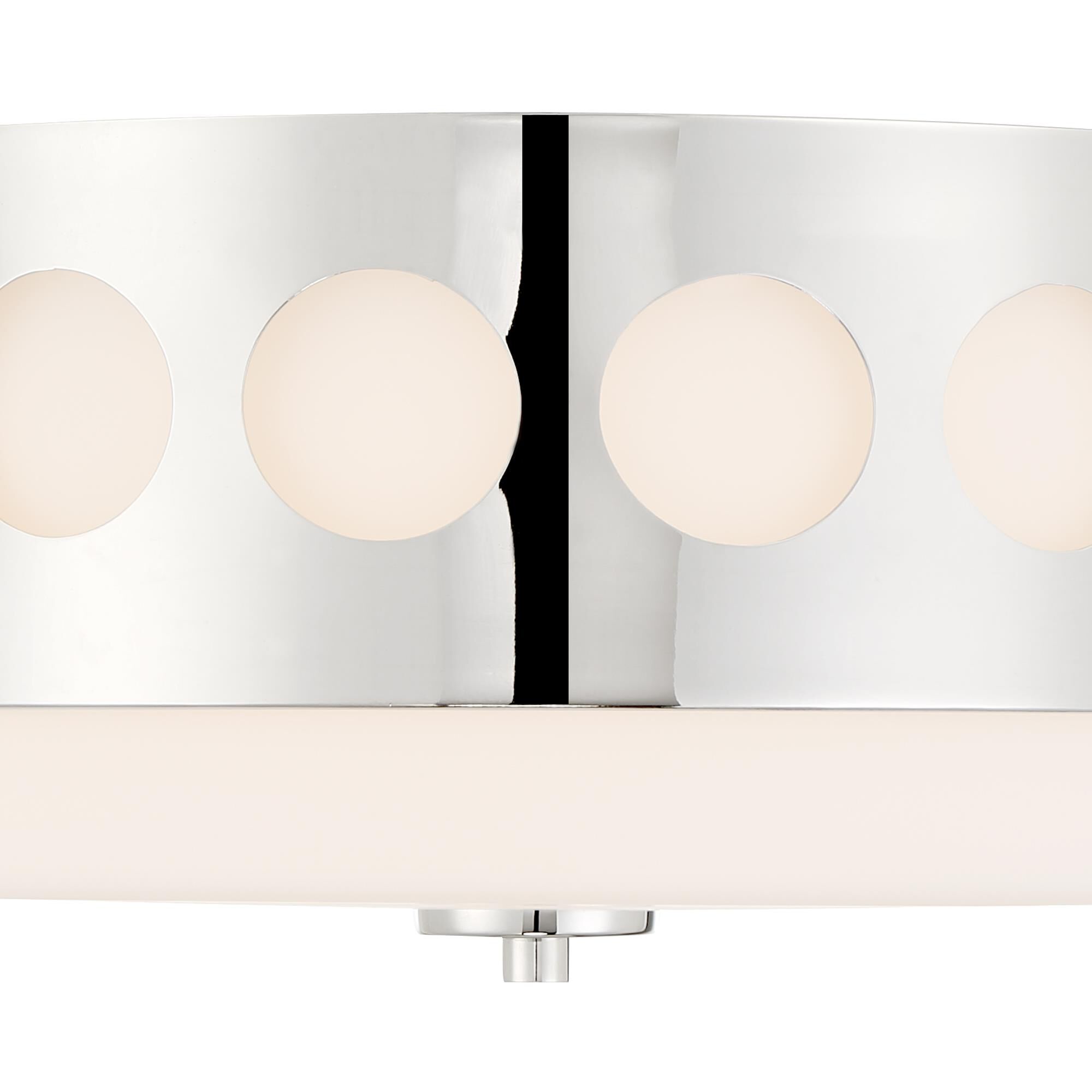 Kirby 13 Inch 2 Light Semi Flush Mount by Crystorama
