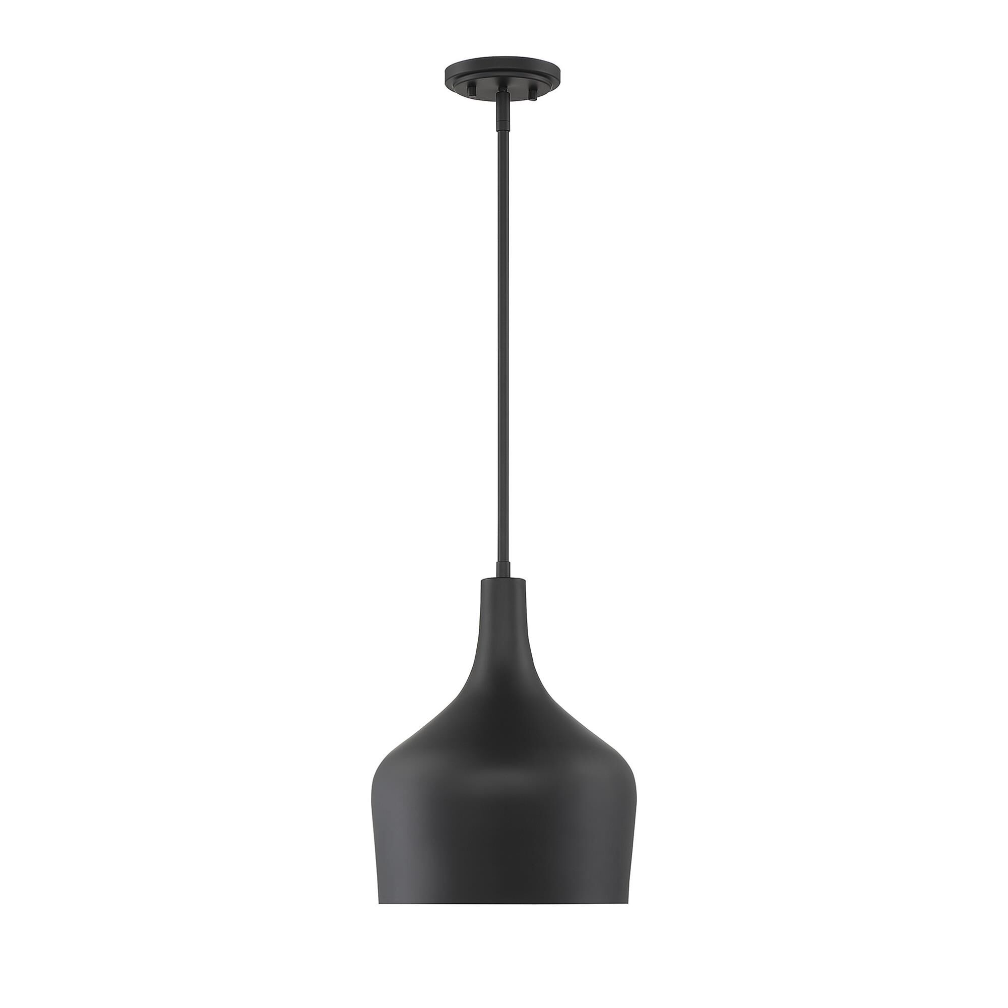 Shown in Matte Black finish and Matte Black Metal shade