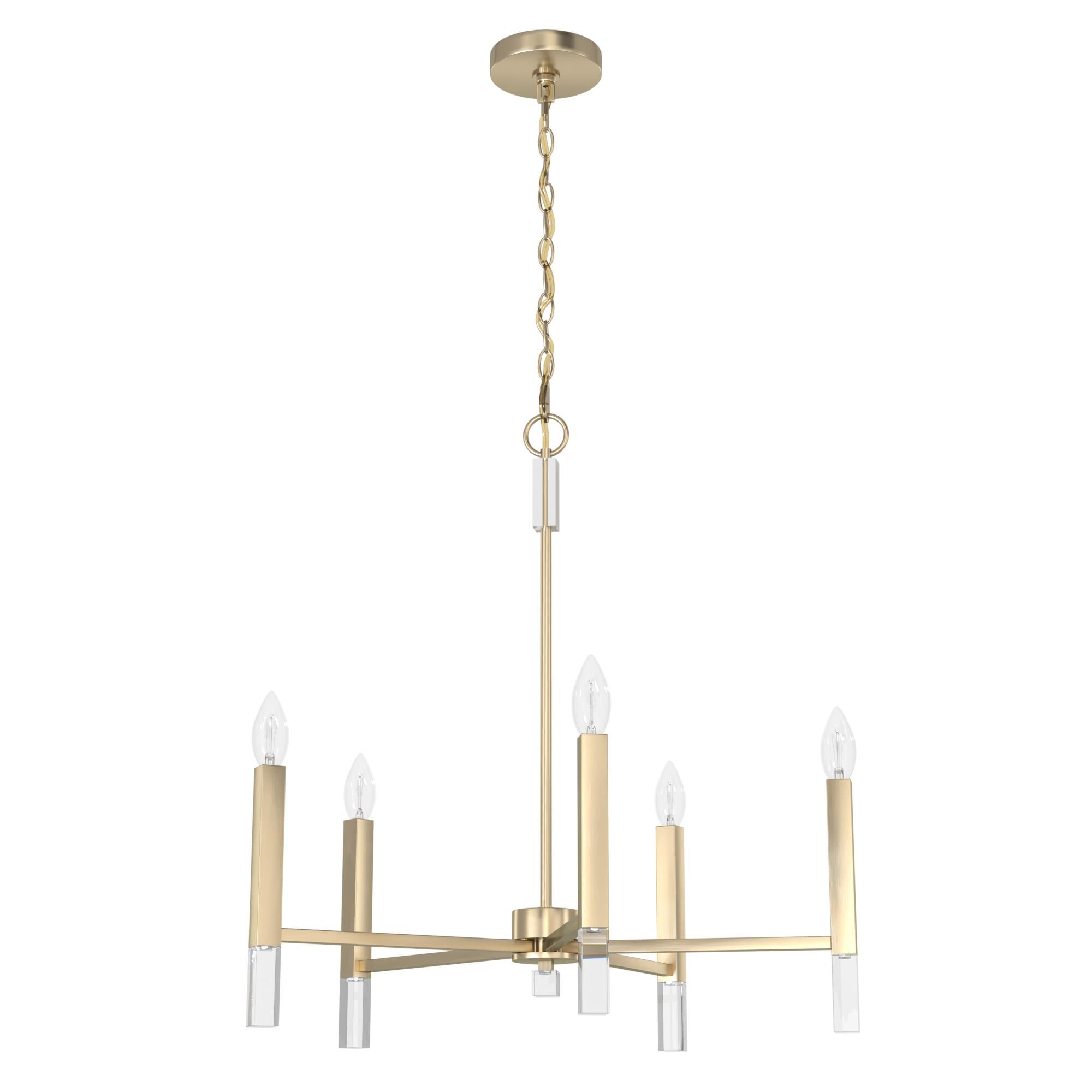 Sunjai 25 Inch 5 Light Chandelier by Hunter Fan