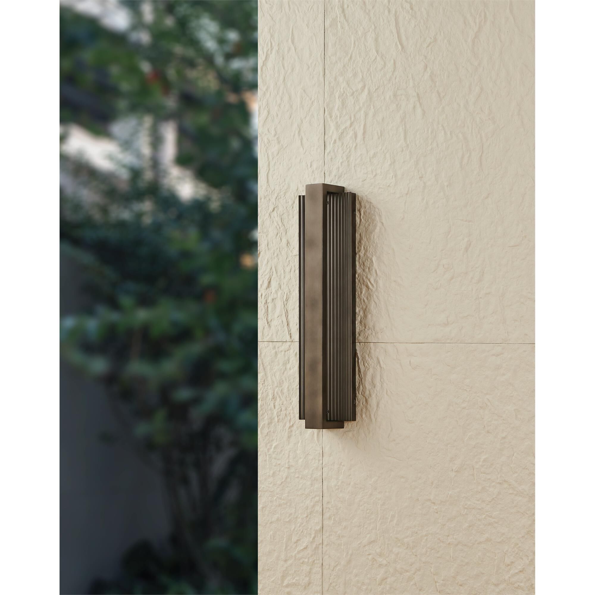 Shown in Forged Bronze finish and Clear Polycarbonate glass