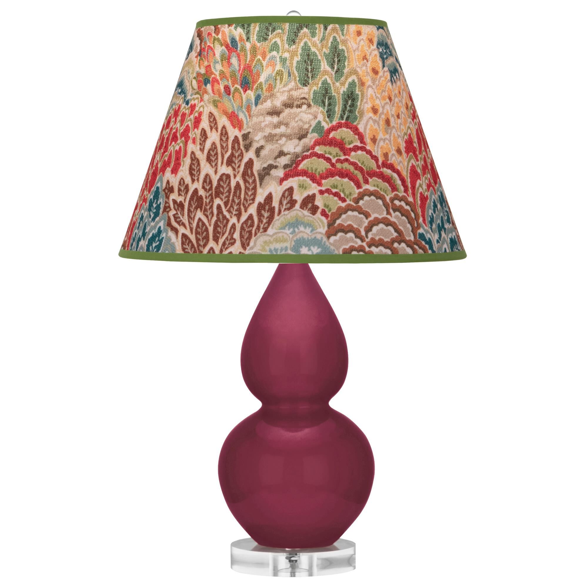 Small Double Gourd 23 Inch Table Lamp by Robert Abbey