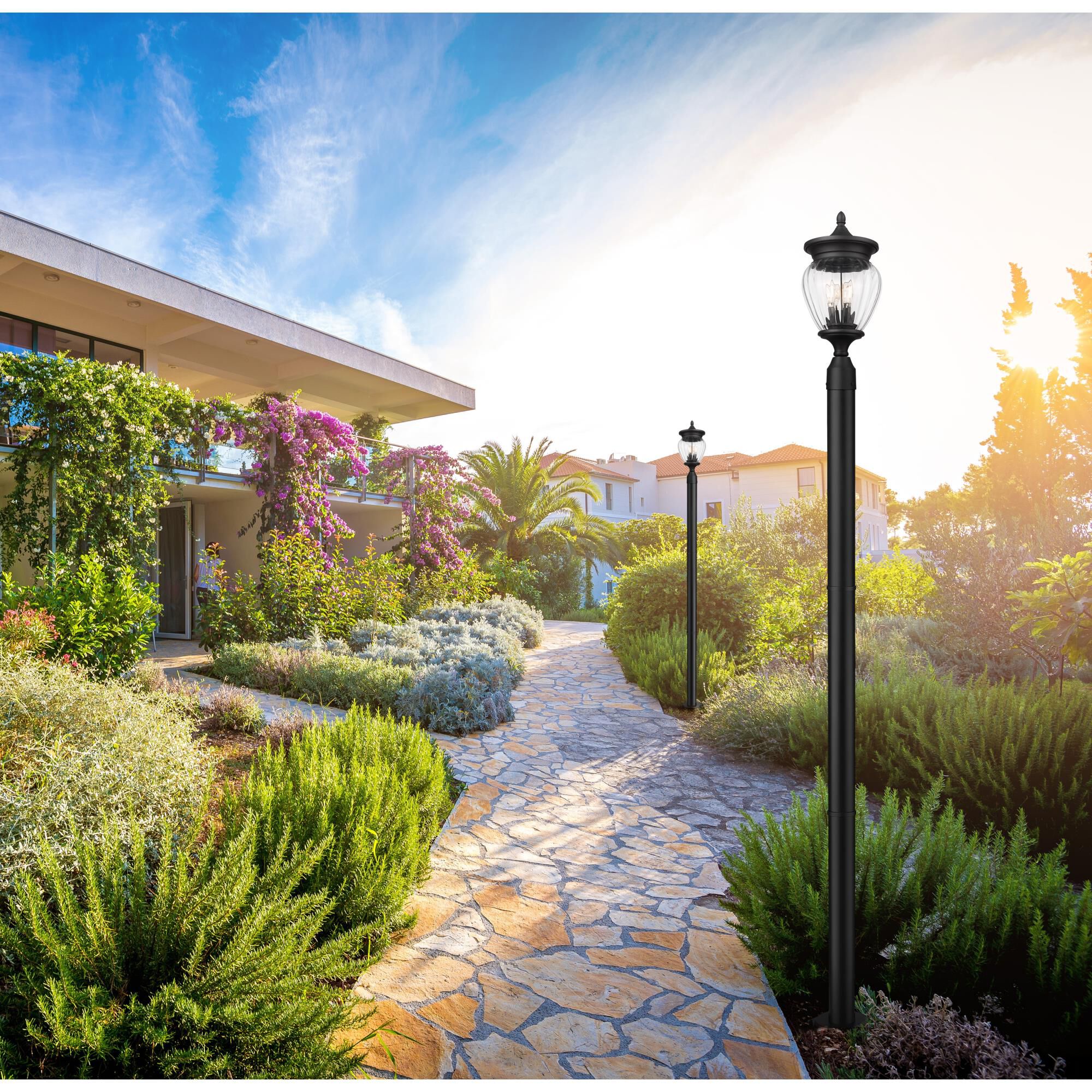 Davina 94 Inch Outdoor Post Lamp by Z Lite