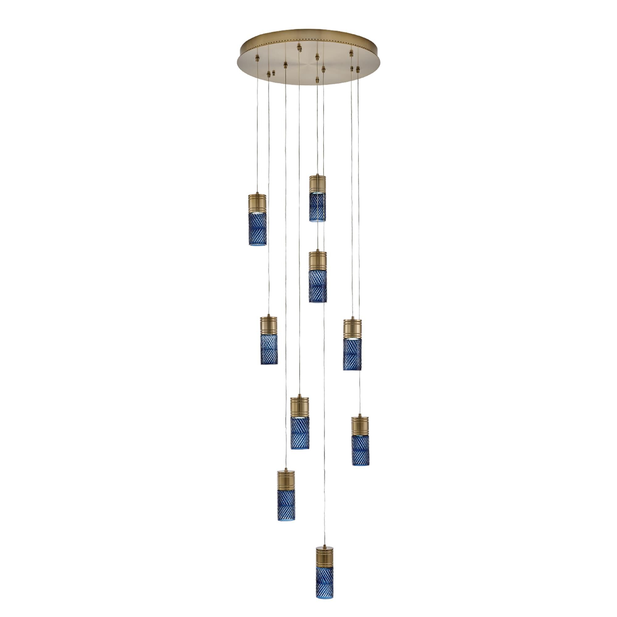 Kiriko 24 Inch Multi Light Pendant by Kalco Lighting