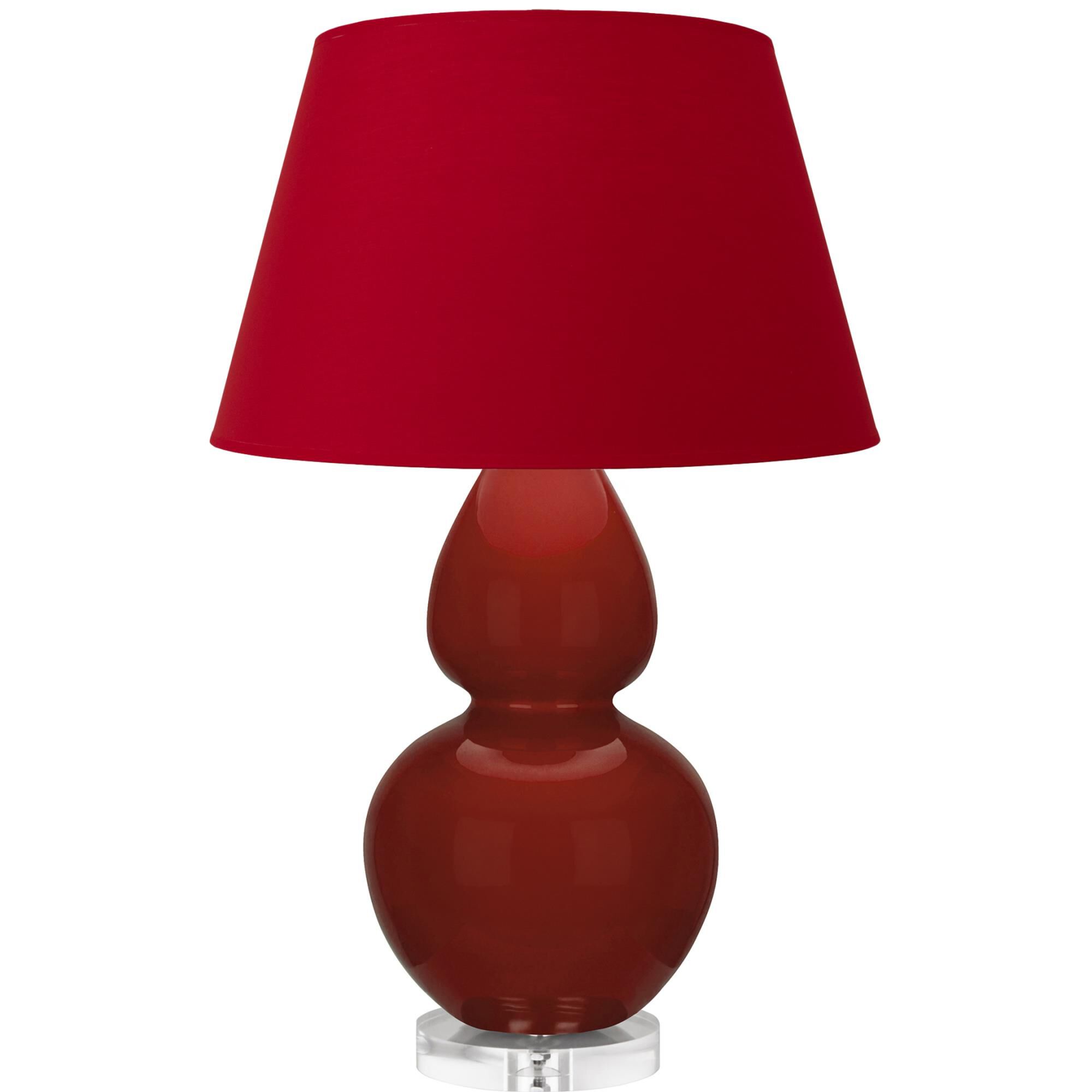 Double Gourd 31 Inch Table Lamp by Robert Abbey