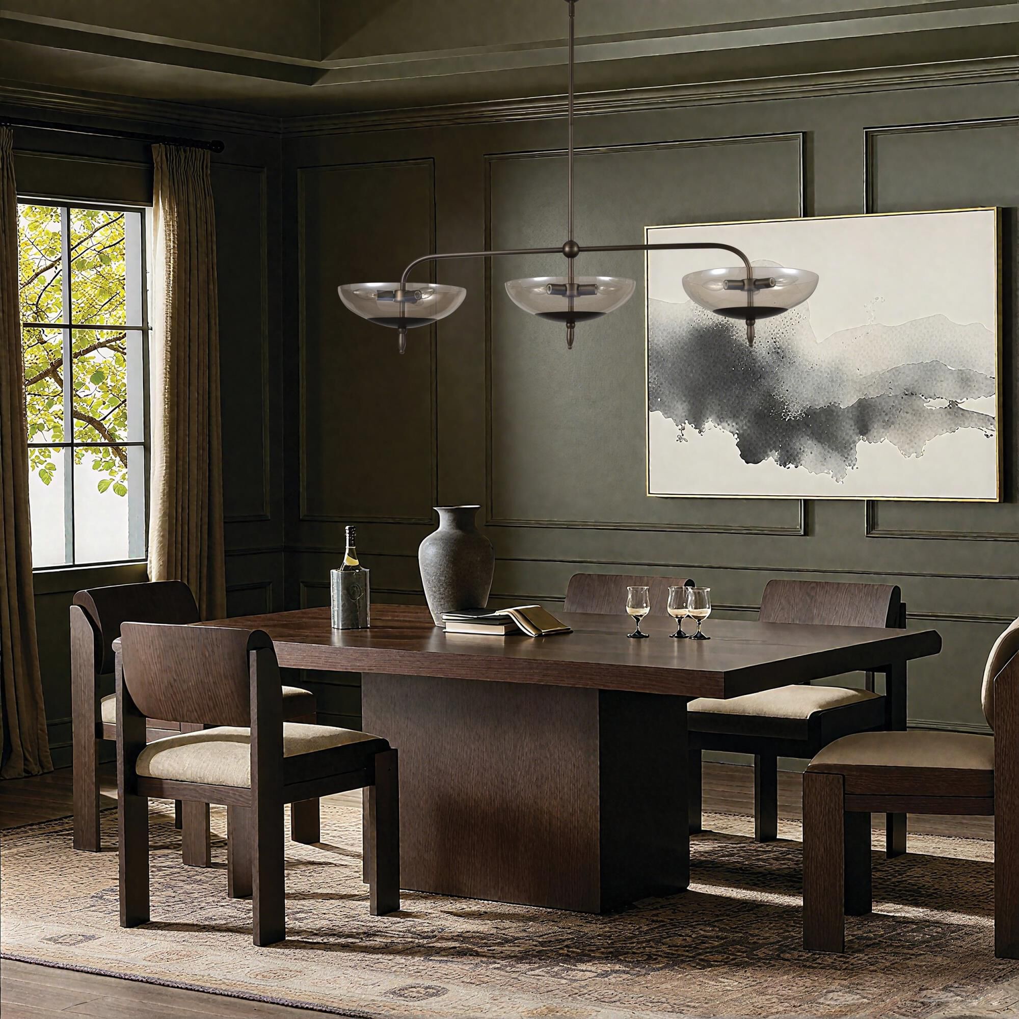 Fiorello 54 Inch Linear Suspension Light by Eglo Lighting