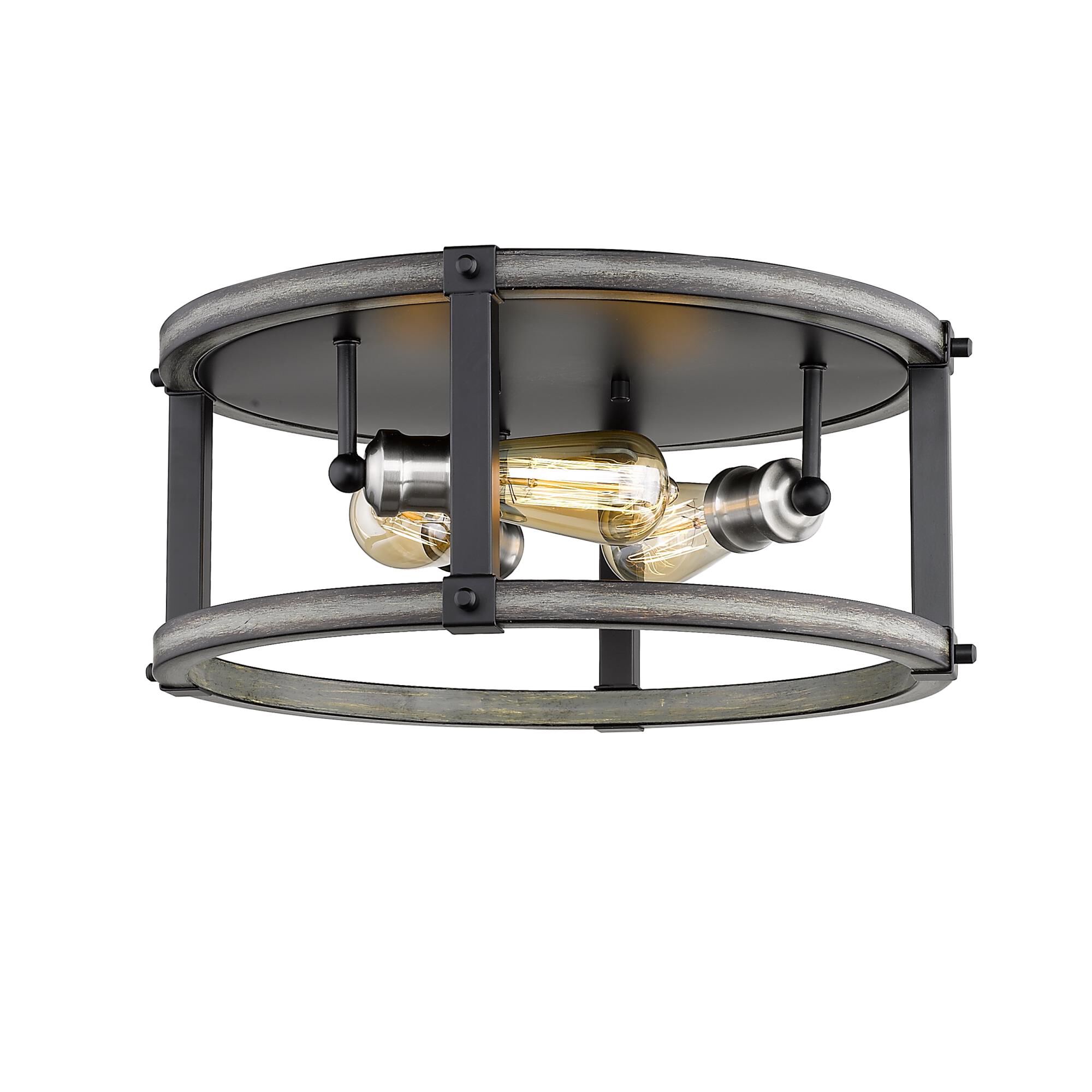 Kirkland 16 Inch 3 Light Flush Mount by Z-Lite