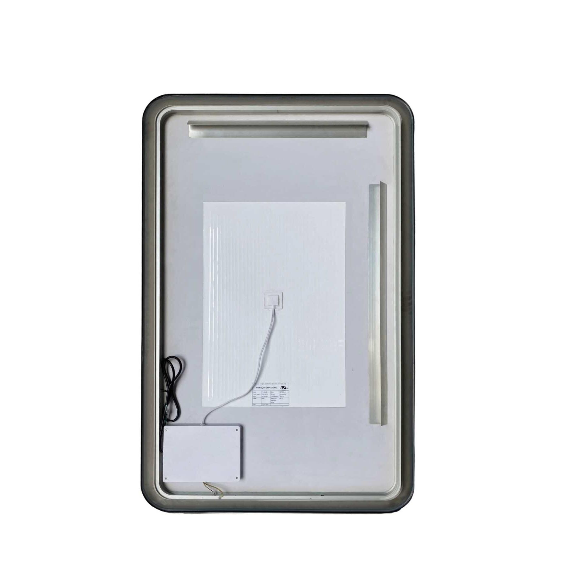 Harmoni 48 Inch Rectangular LED Lighted Mirror by Elegant Decor