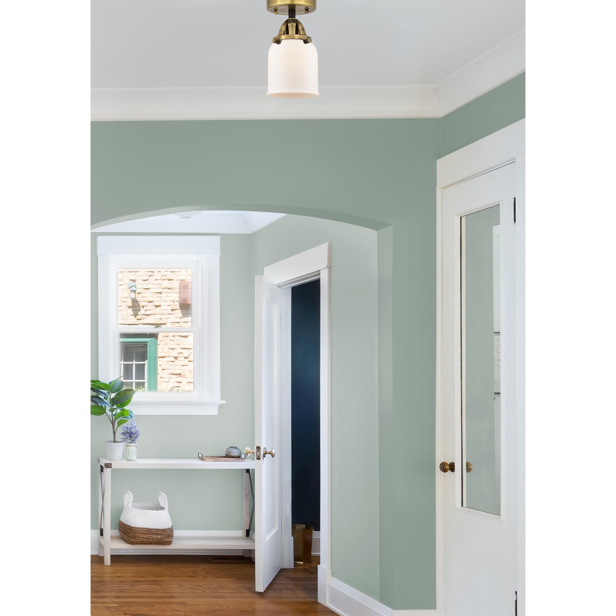 Bruno Marashlian Bell 5 Inch 1 Light Semi Flush Mount by Innovations Lighting