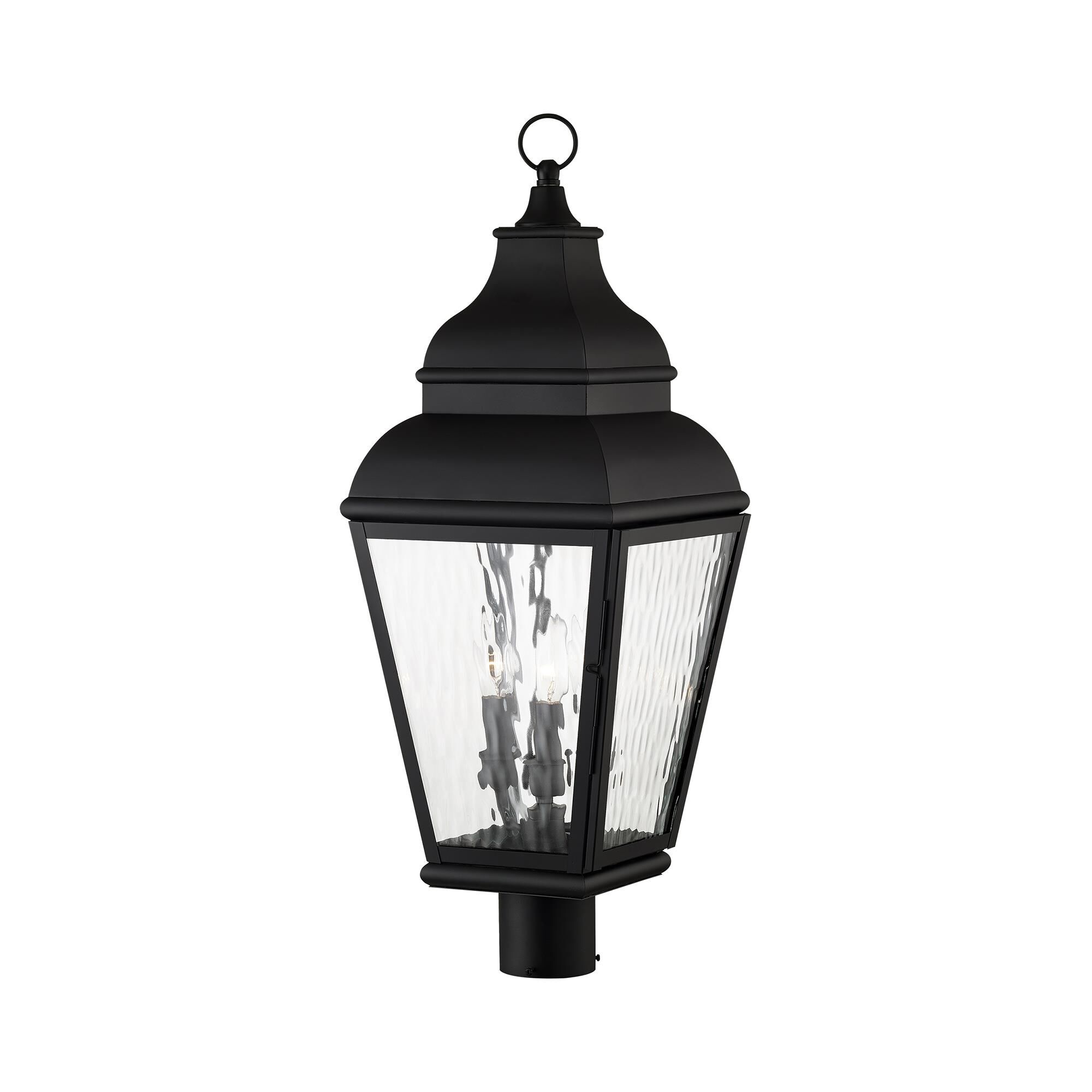 Exeter 29 Inch Tall 3 Light Outdoor Post Lamp by Livex Lighting