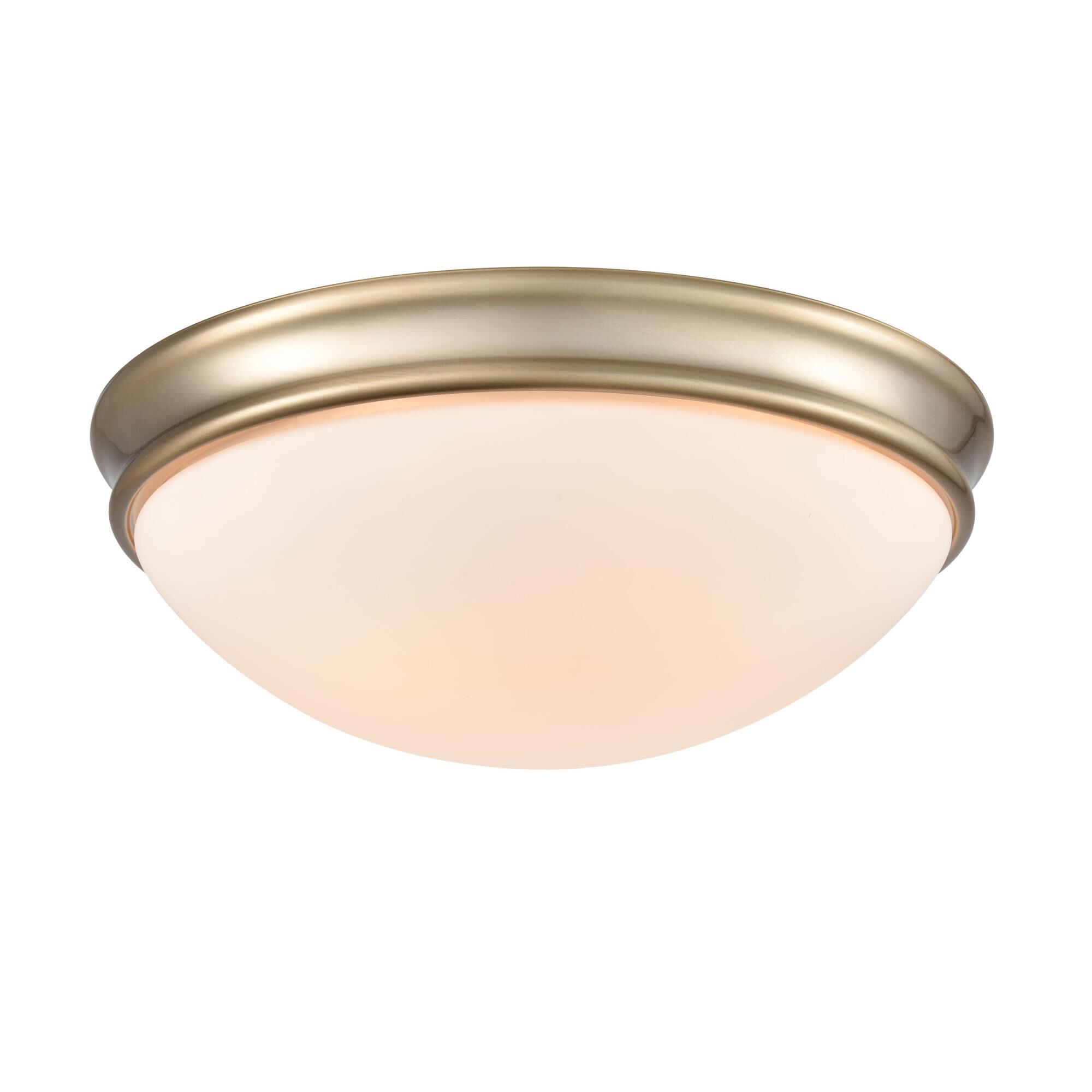 Shown in Modern Gold finish and Etched White glass