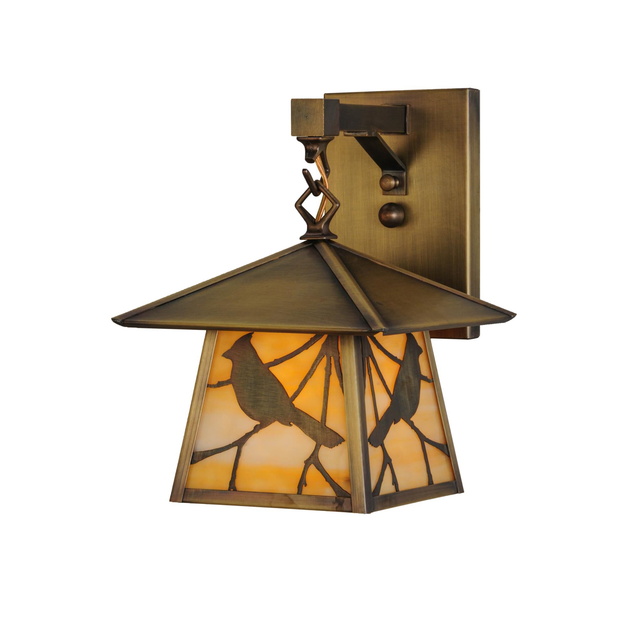 Stillwater Song Bird 11 Inch Wall Sconce by Meyda Lighting