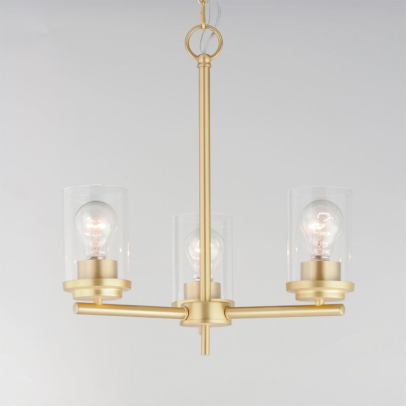 Corona 16 Inch 3 Light Mini Chandelier by Maxim Lighting