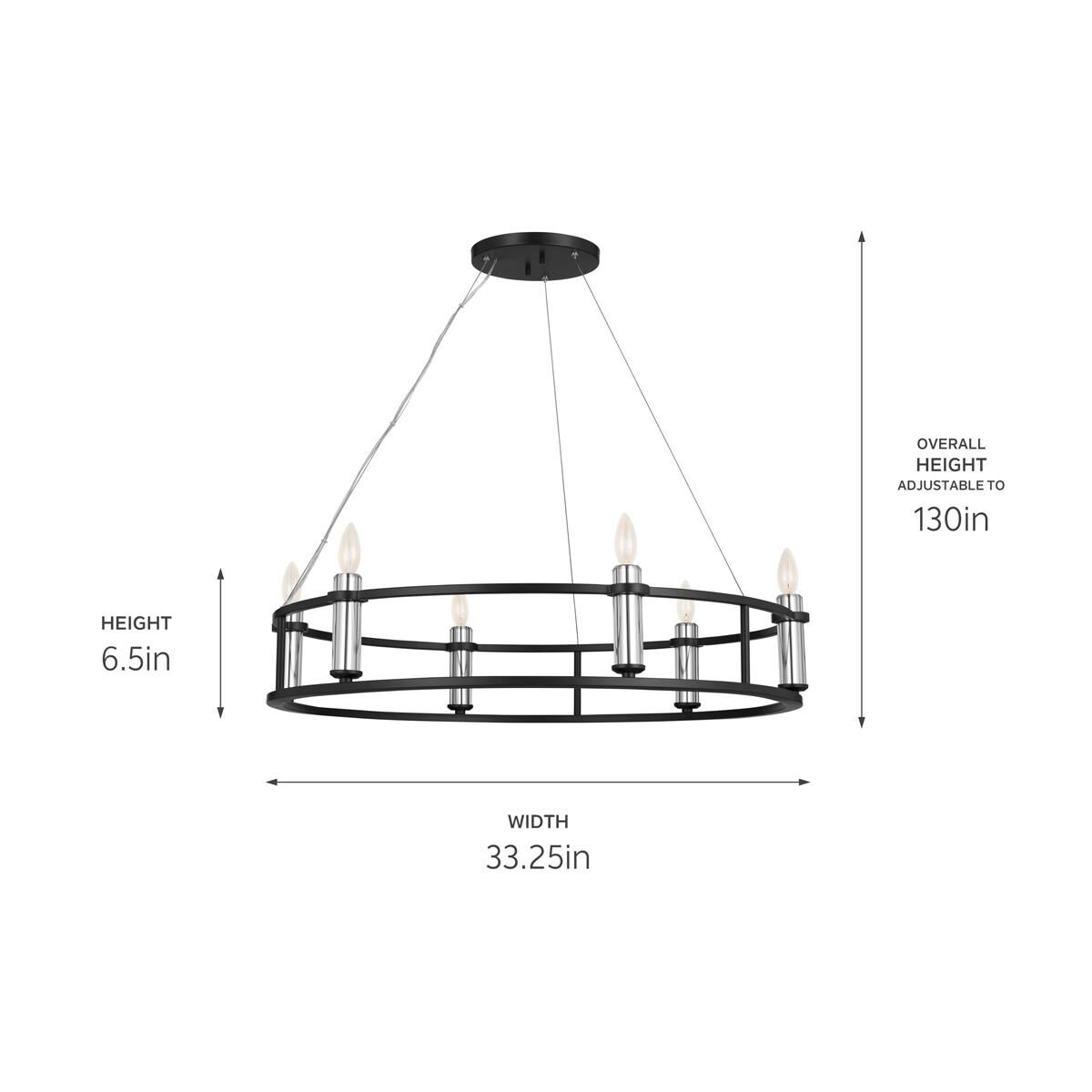 Rosalind 6 Light Mini Chandelier by Kichler Lighting