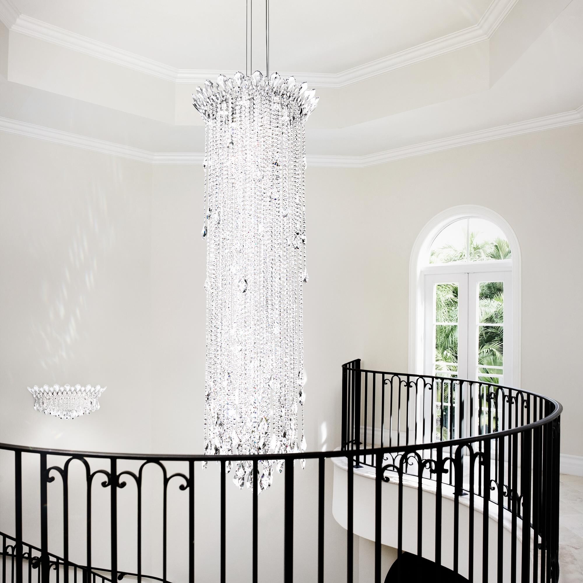 Trilliane Strands 24 Inch Large Pendant by Schonbek