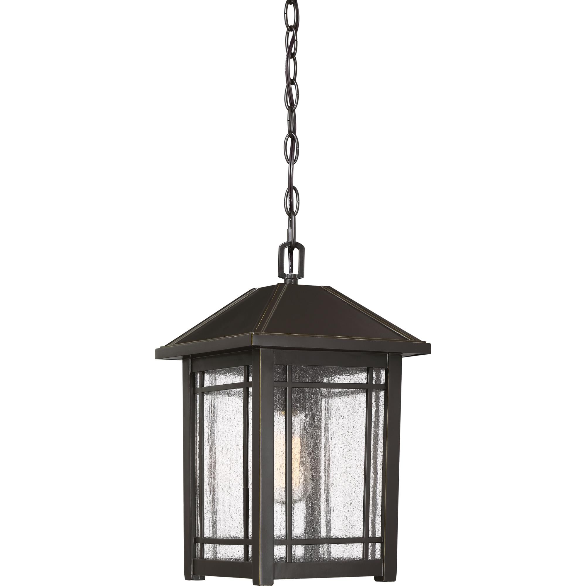 Quoizel Cedar Point 16 Inch Tall Outdoor Hanging Lantern