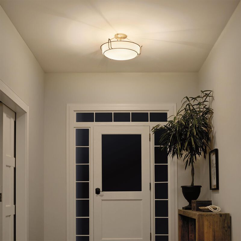 Alkire 22 Inch Semi Flush Mount by Kichler