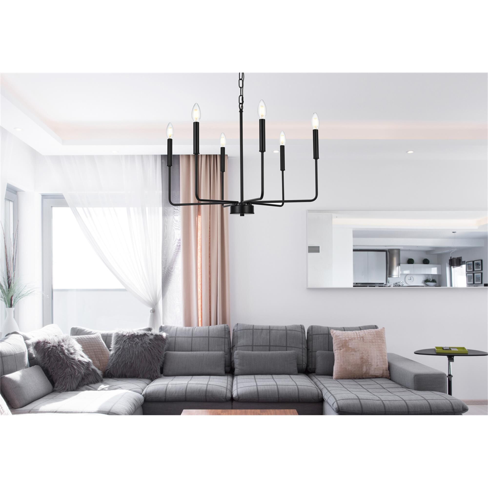 Willa 26 Inch Chandelier by Elegant Lighting