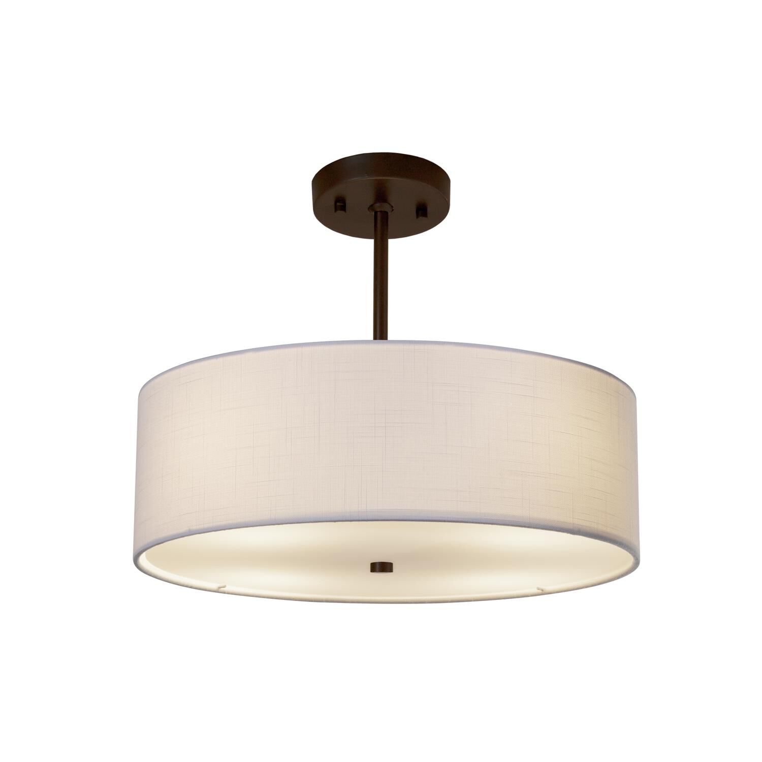 Classic 18 Inch Drum Pendant by Justice Design Group
