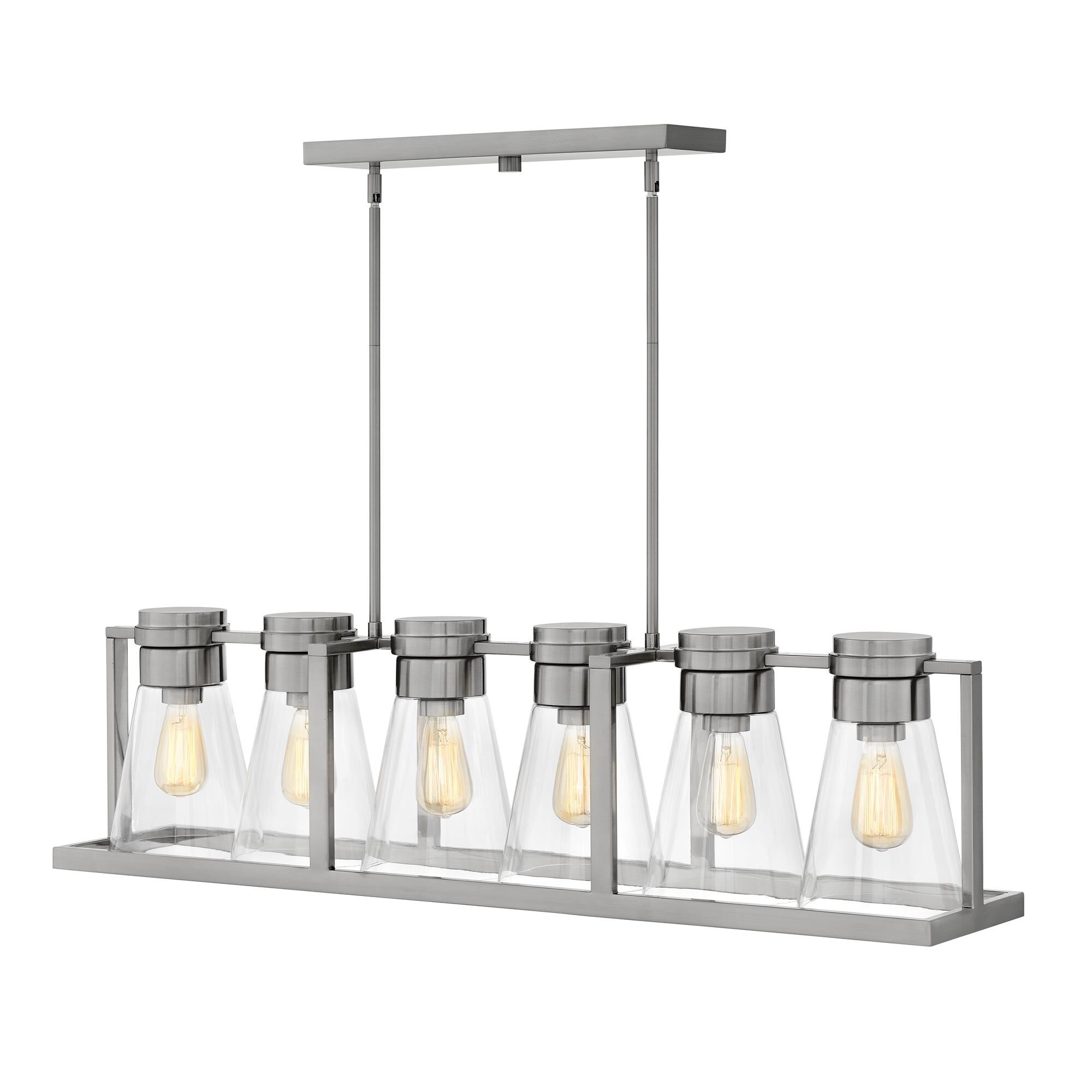 Refinery Medium Linear Chandelier,