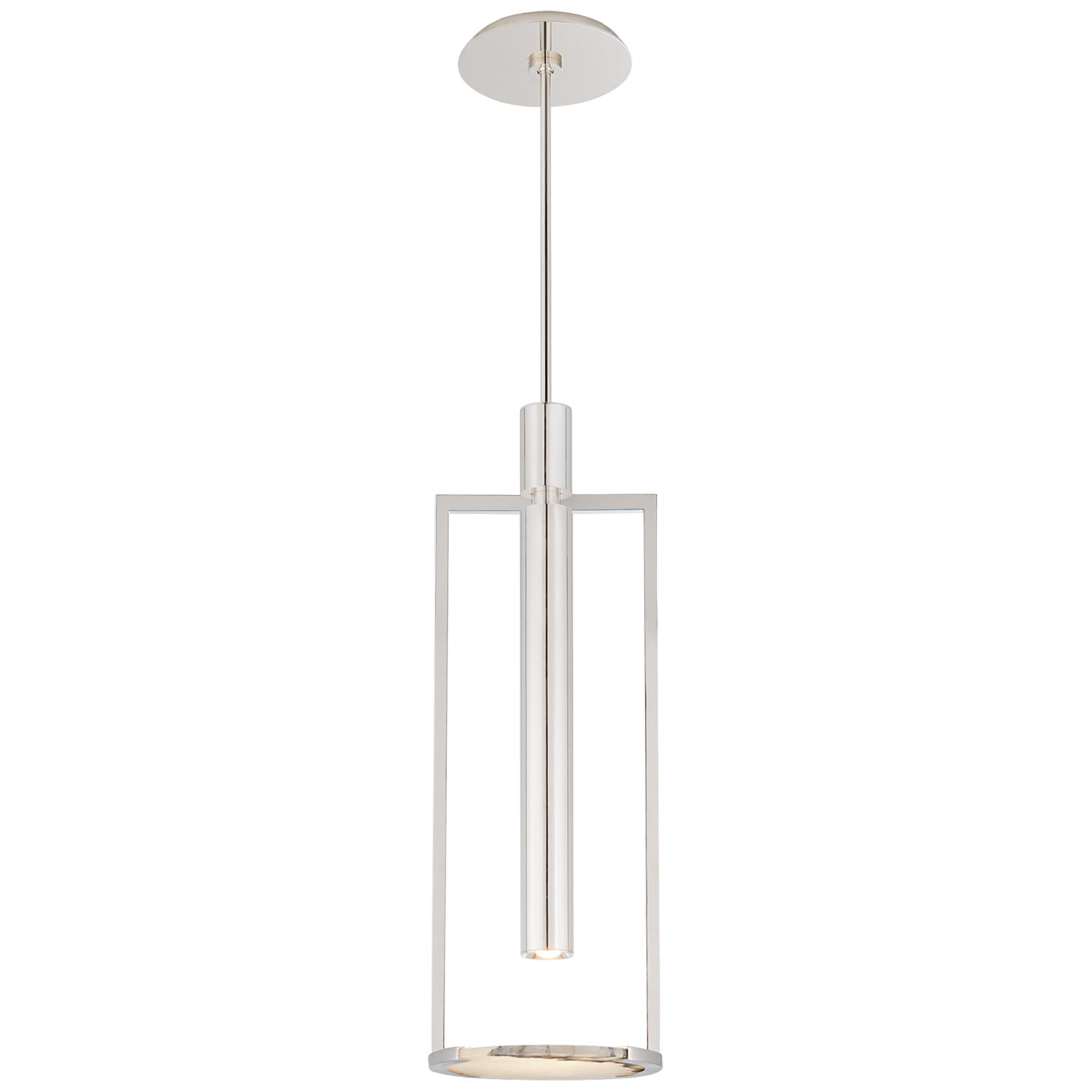 Shown in Polished Nickel finish and Alabaster glass