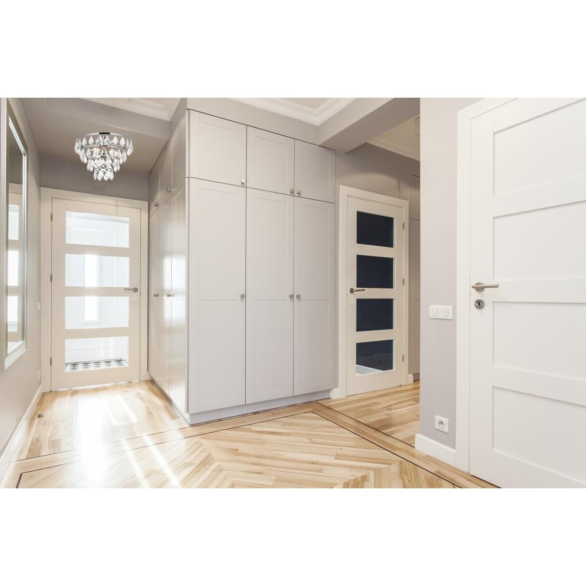 Ella 14 Inch 3 Light Flush Mount by Elegant Lighting