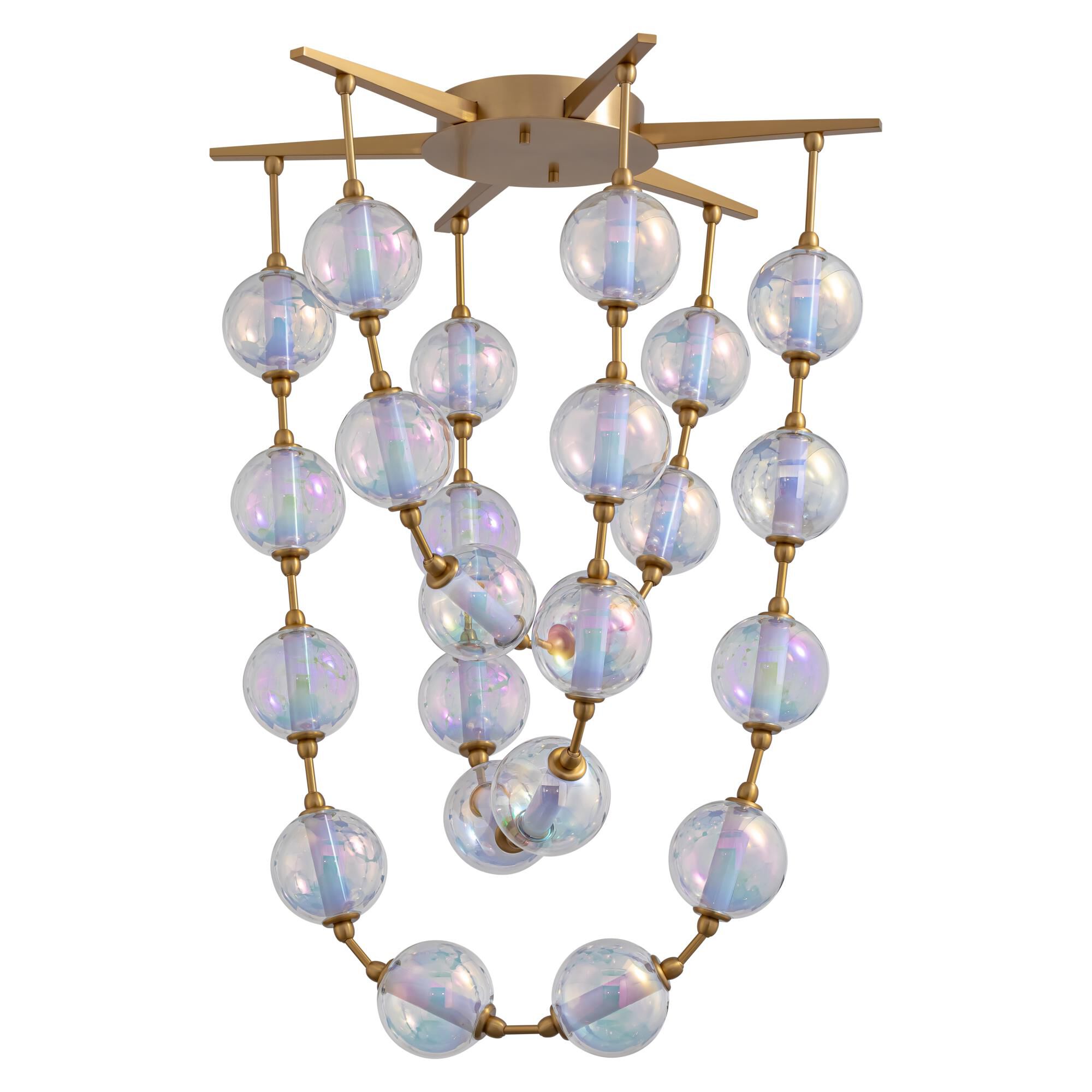 Pearla 28 Inch Large Pendant by Golden Lighting