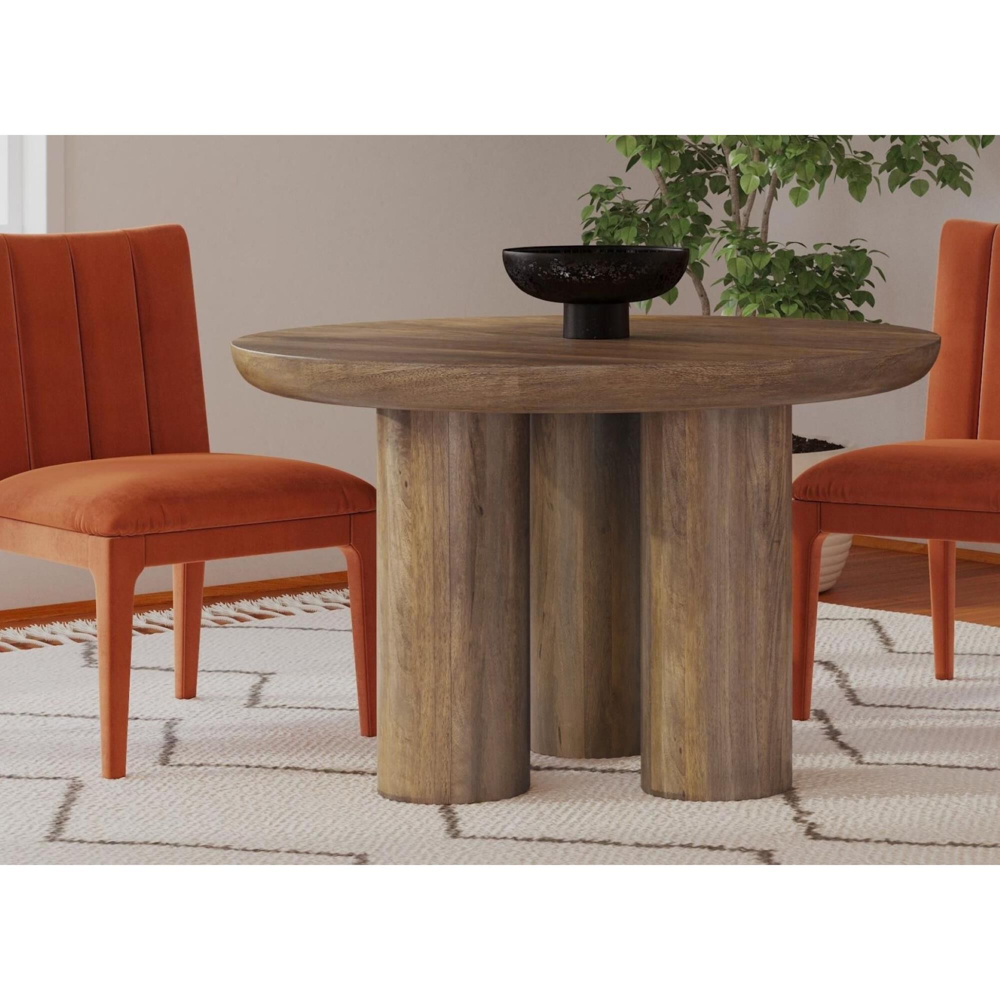 Napa 48 Inch Dining Table By Bassett Mirror Company