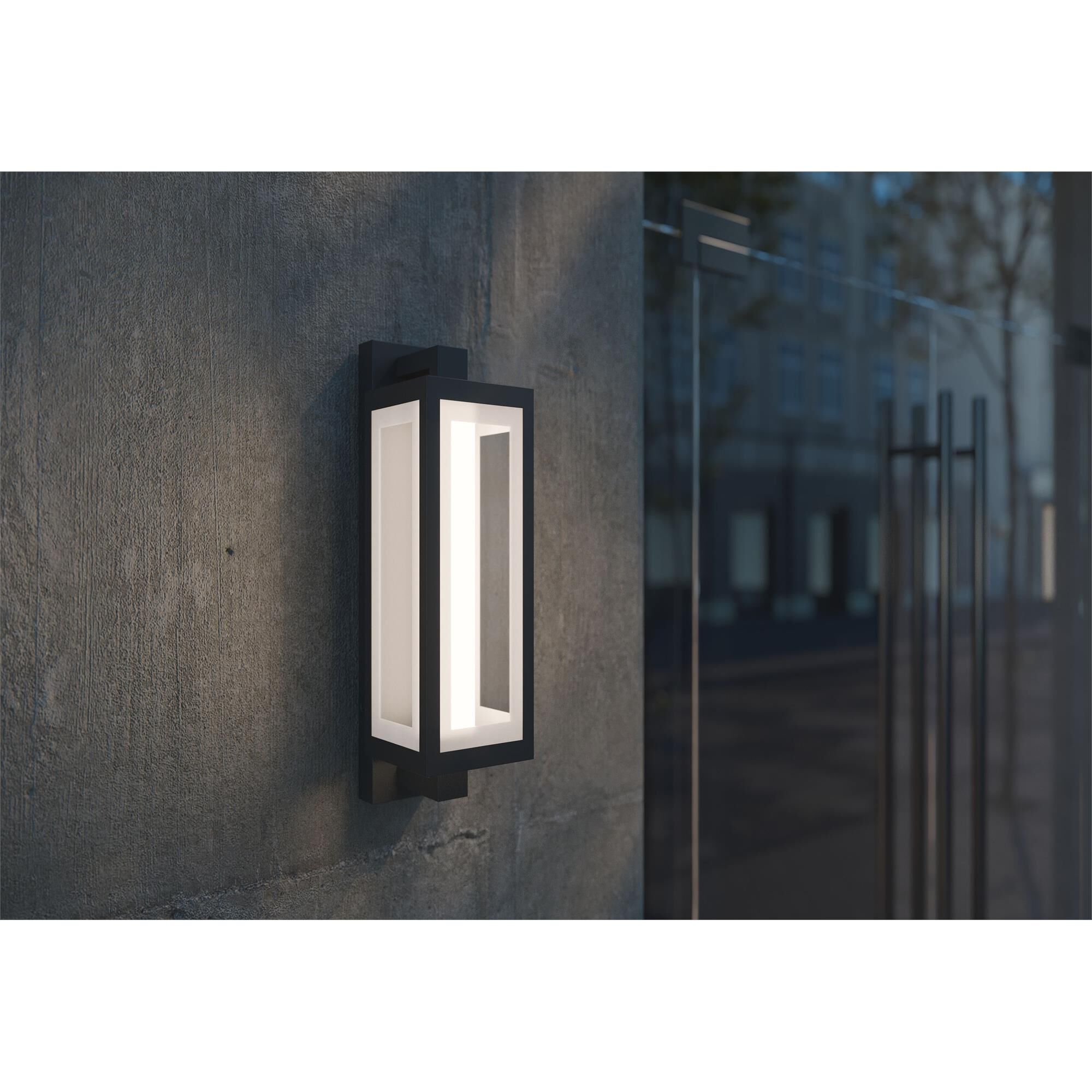 Shown in Black finish and Black shade