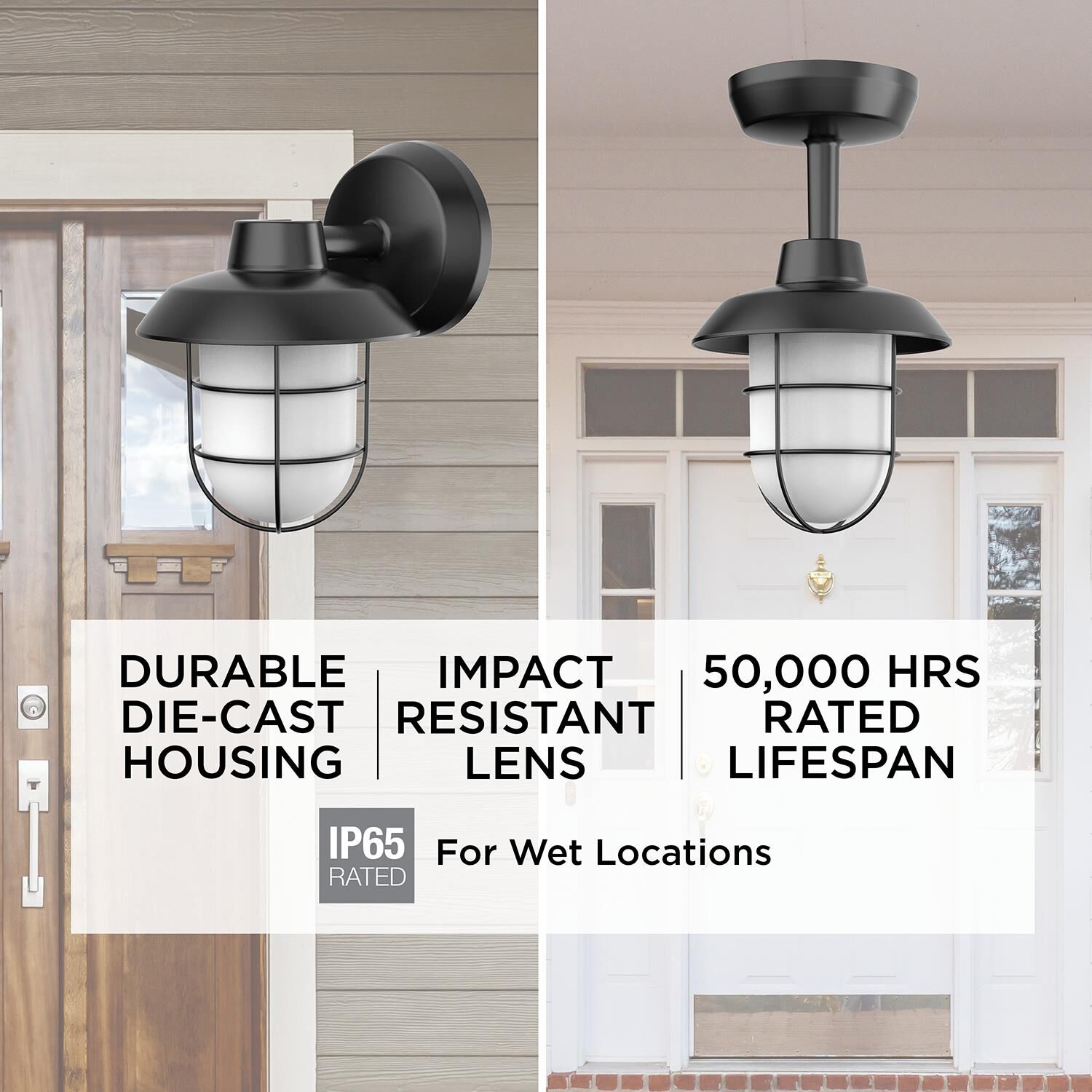 Odell 9 Inch Outdoor Wall Light by AFX Lighting