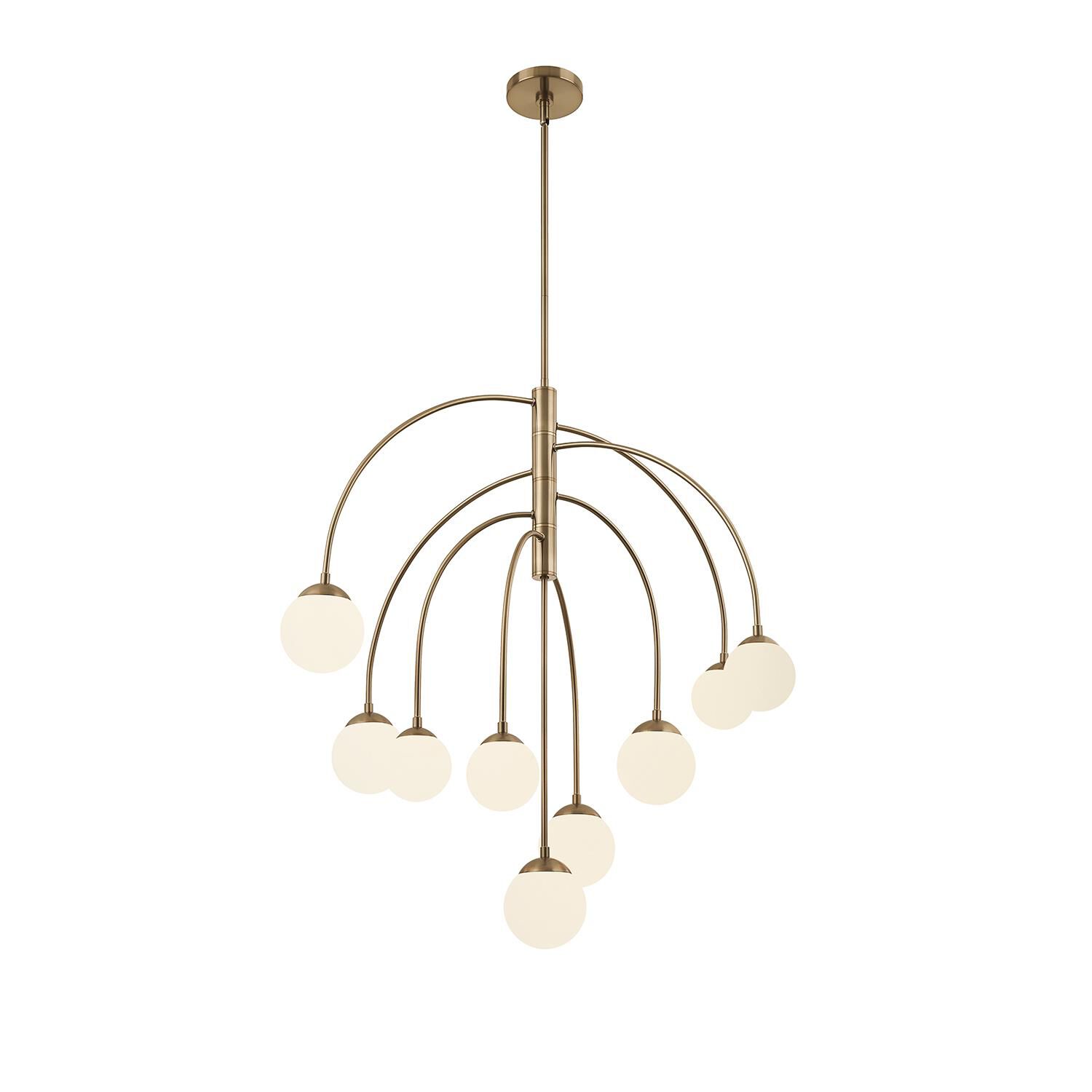Fusion Noho 32 Inch Chandelier by Justice Design Group