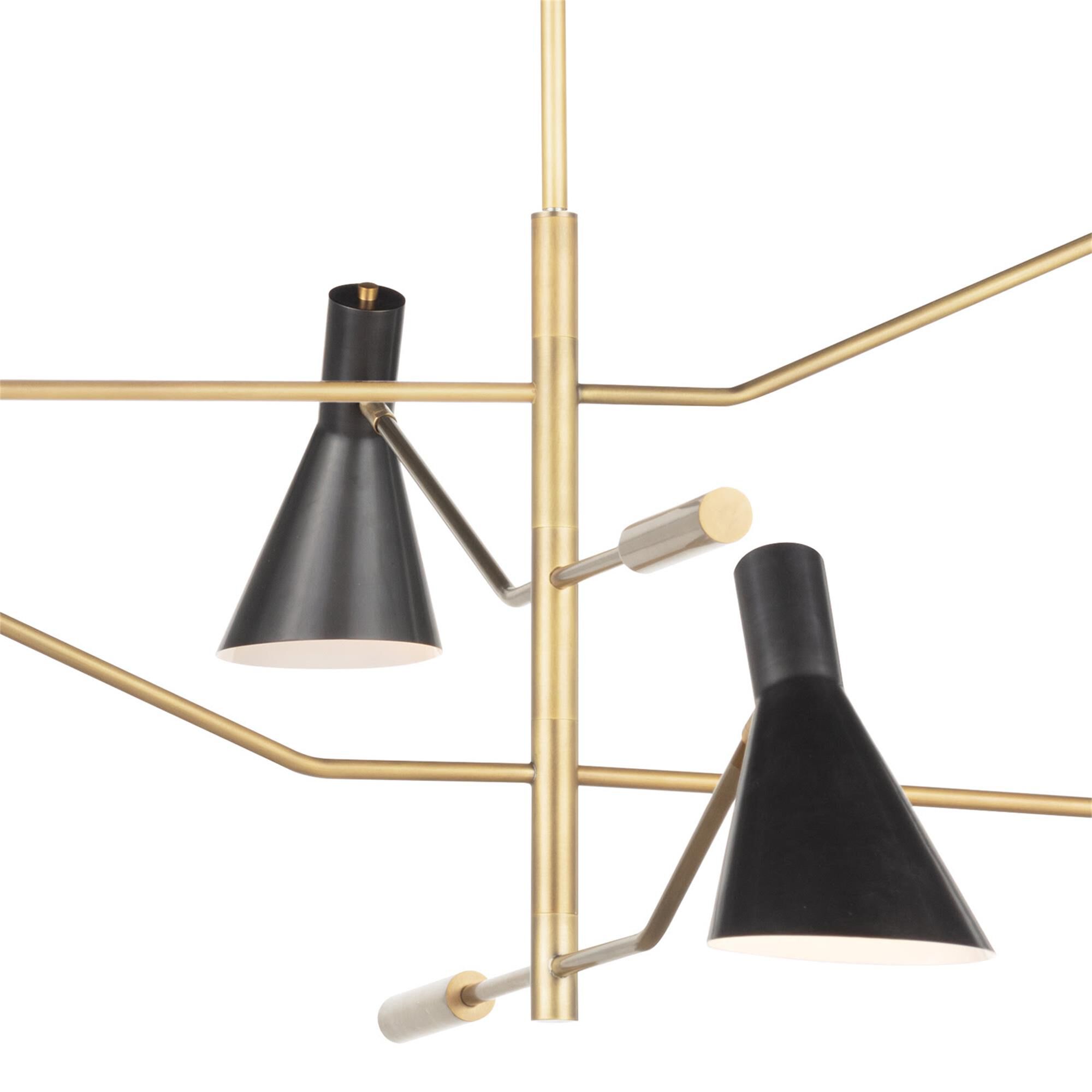 Shown in Blackened Brass finish