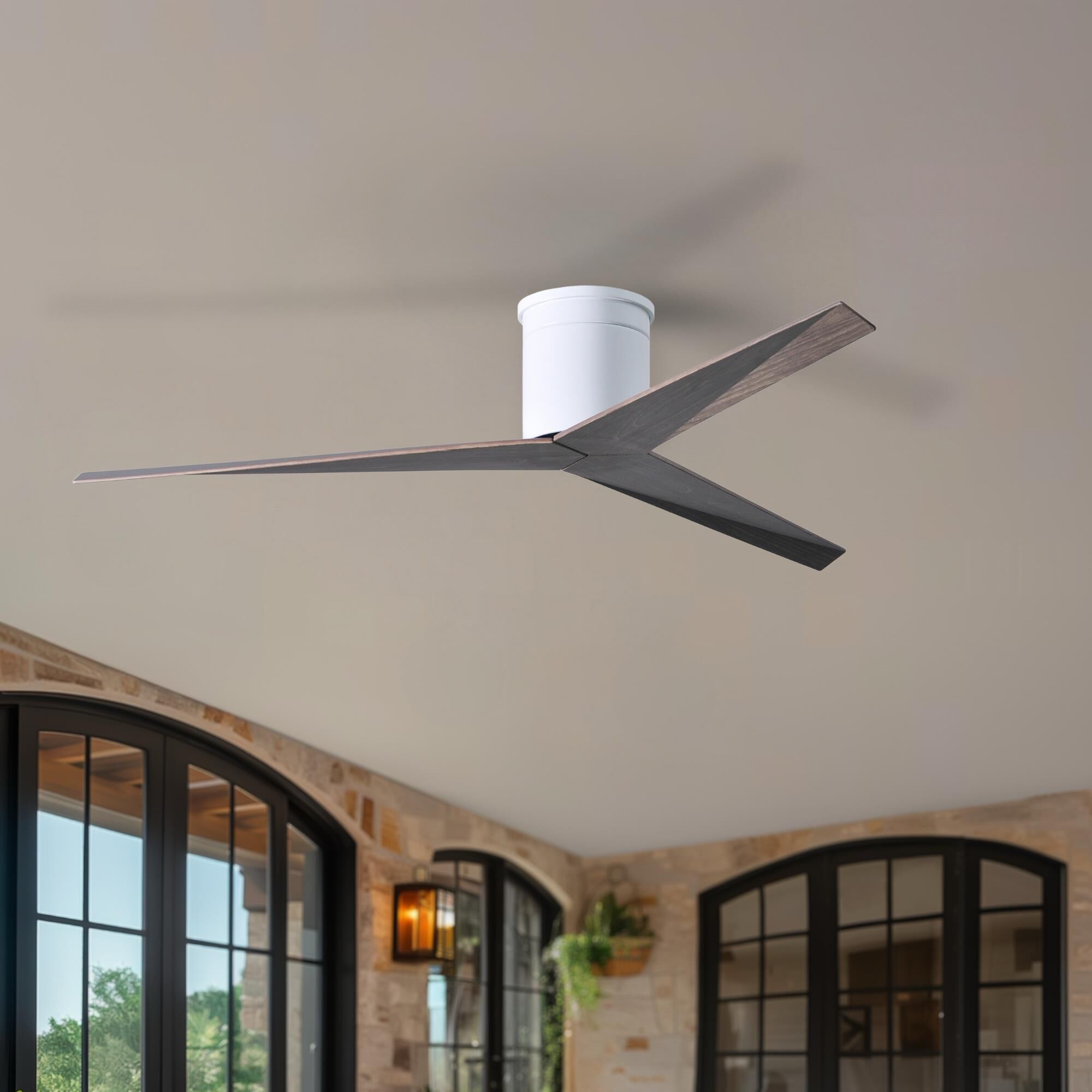 Eliza 56 Inch Flush Mount Fan by Matthews Fan Company