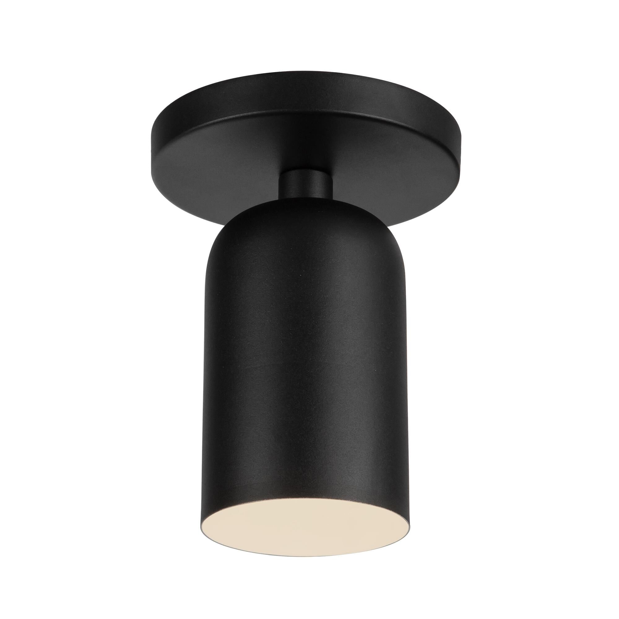 Shown in Black finish and Steel shade