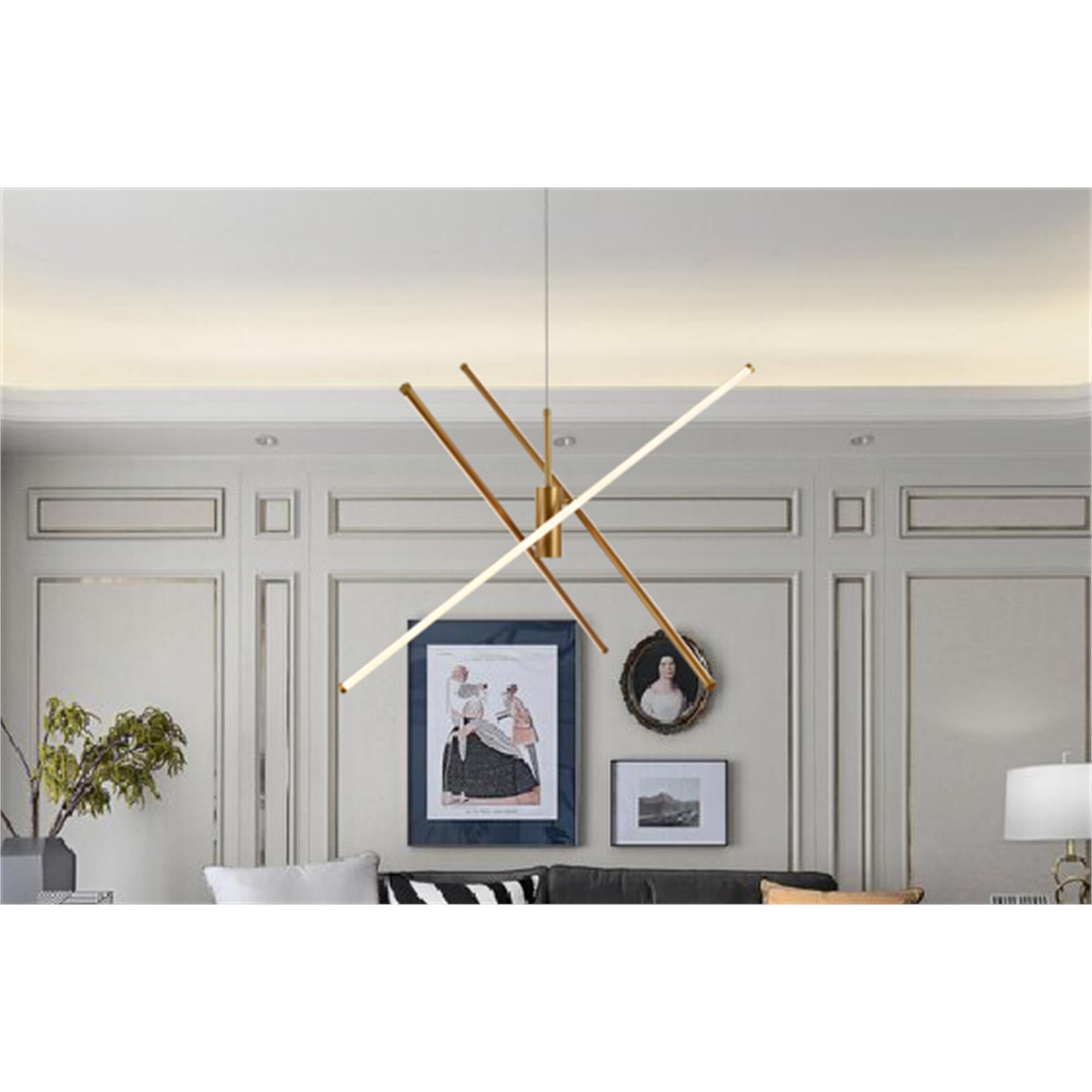 Shown in Gold finish