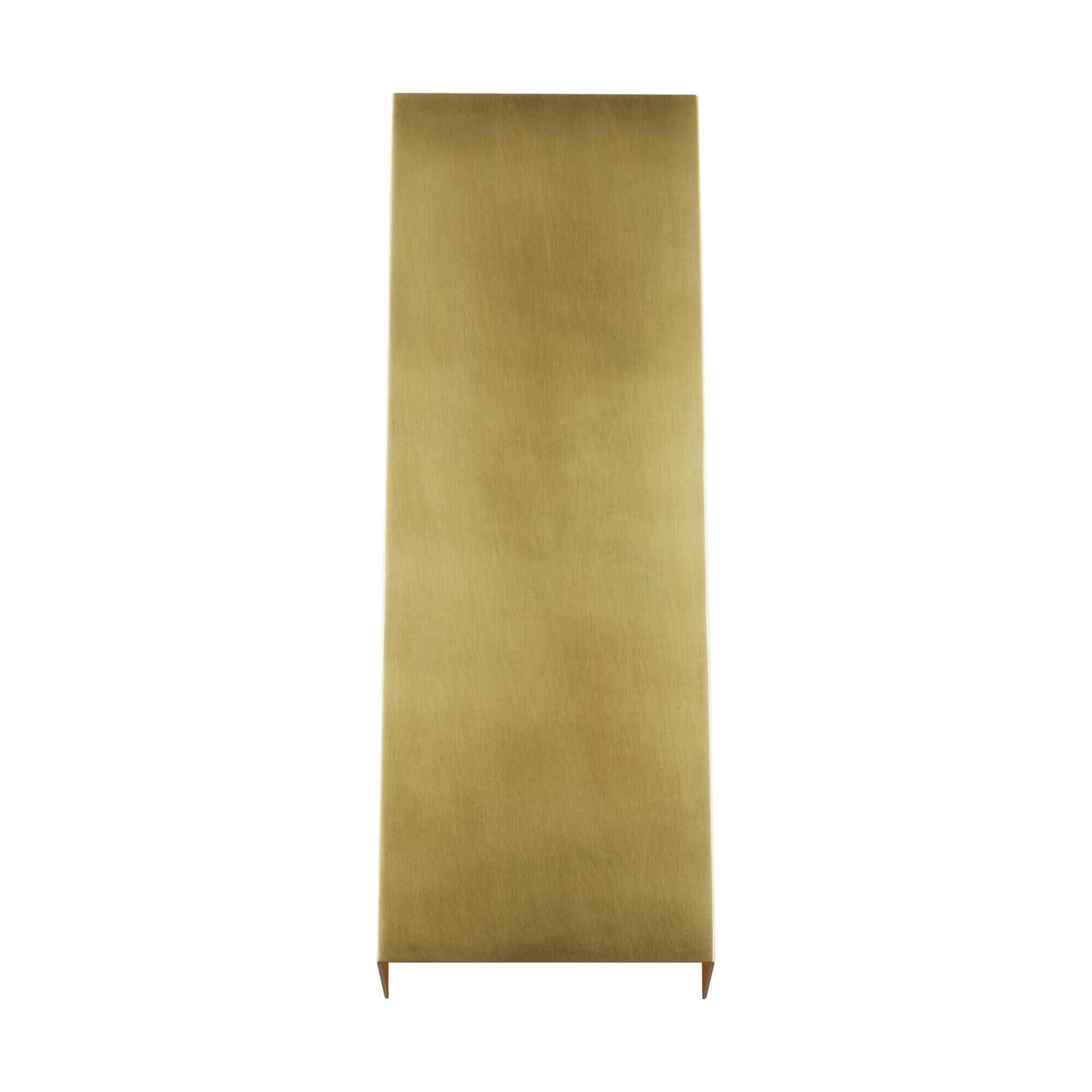 Shown in Natural Brass finish and Acrylic glass